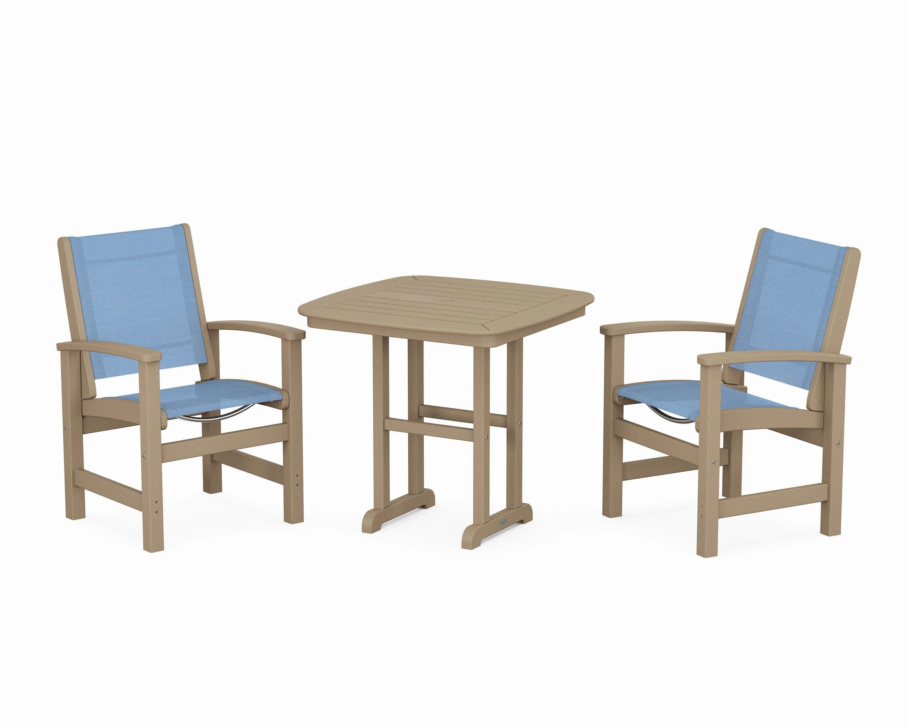 Coastal 3-Piece Dining Set