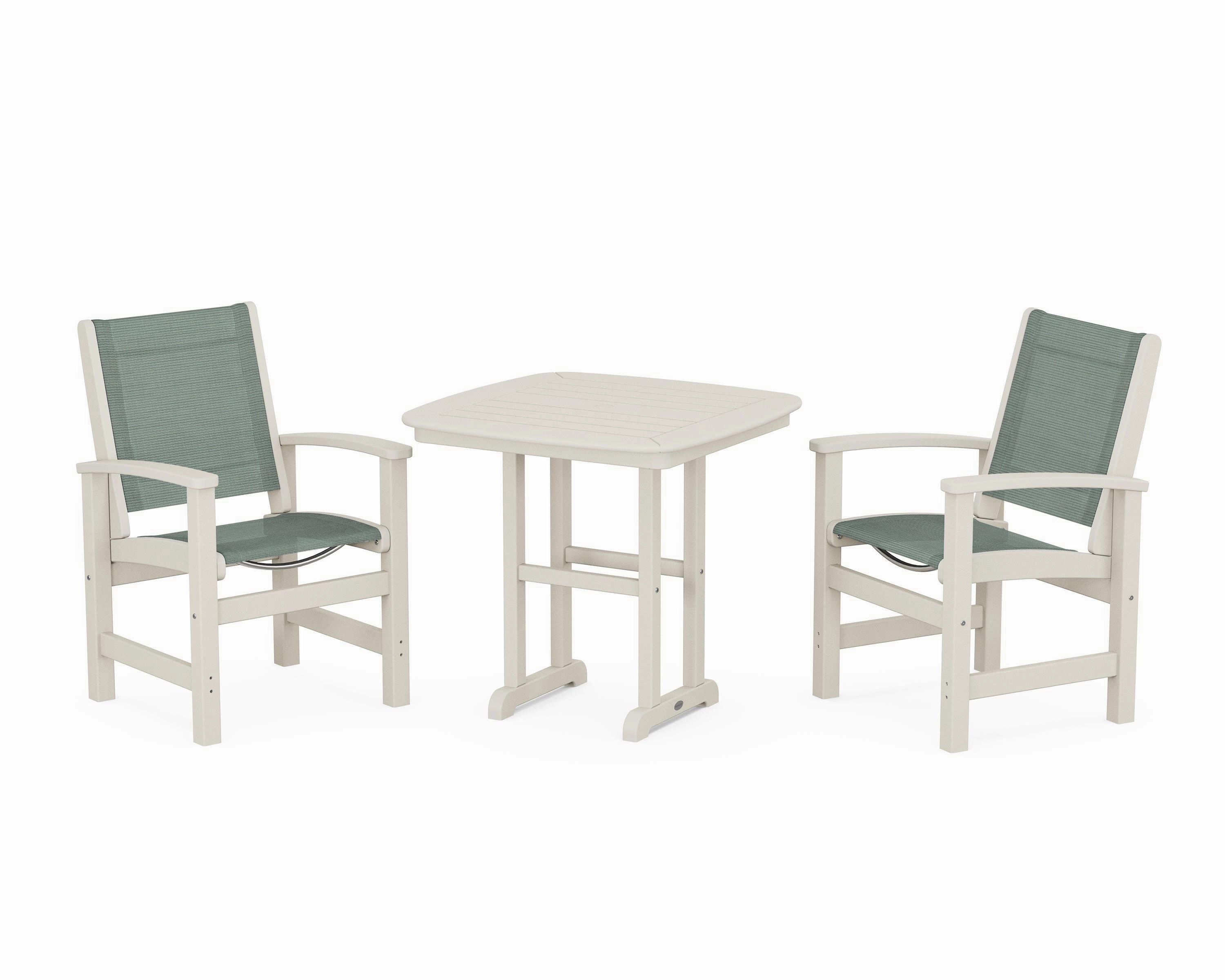 Coastal 3-Piece Dining Set
