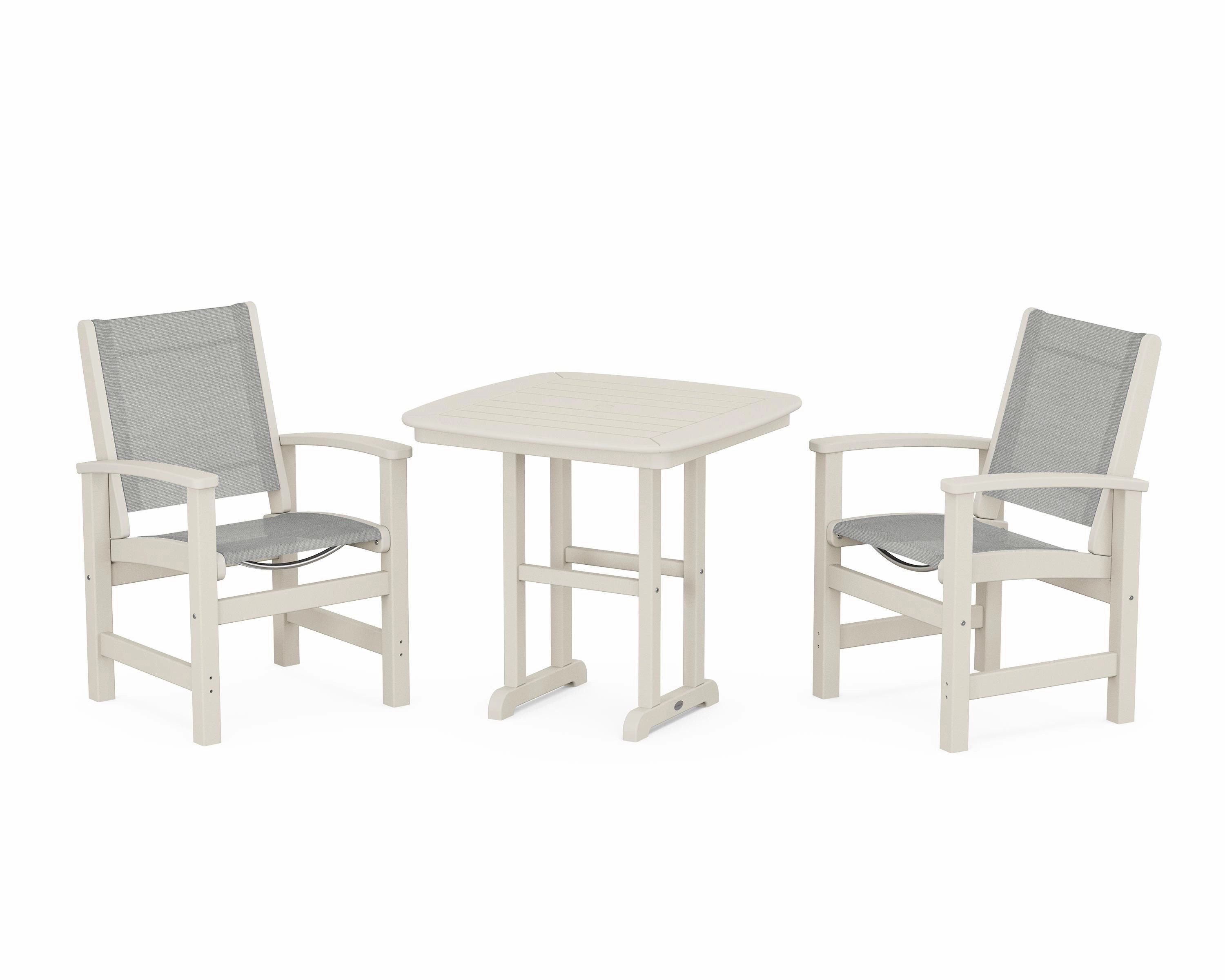 Coastal 3-Piece Dining Set