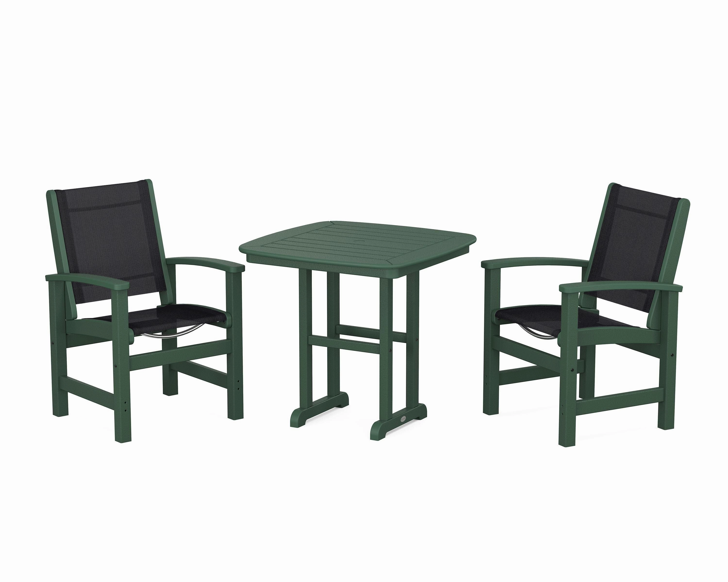 Coastal 3-Piece Dining Set
