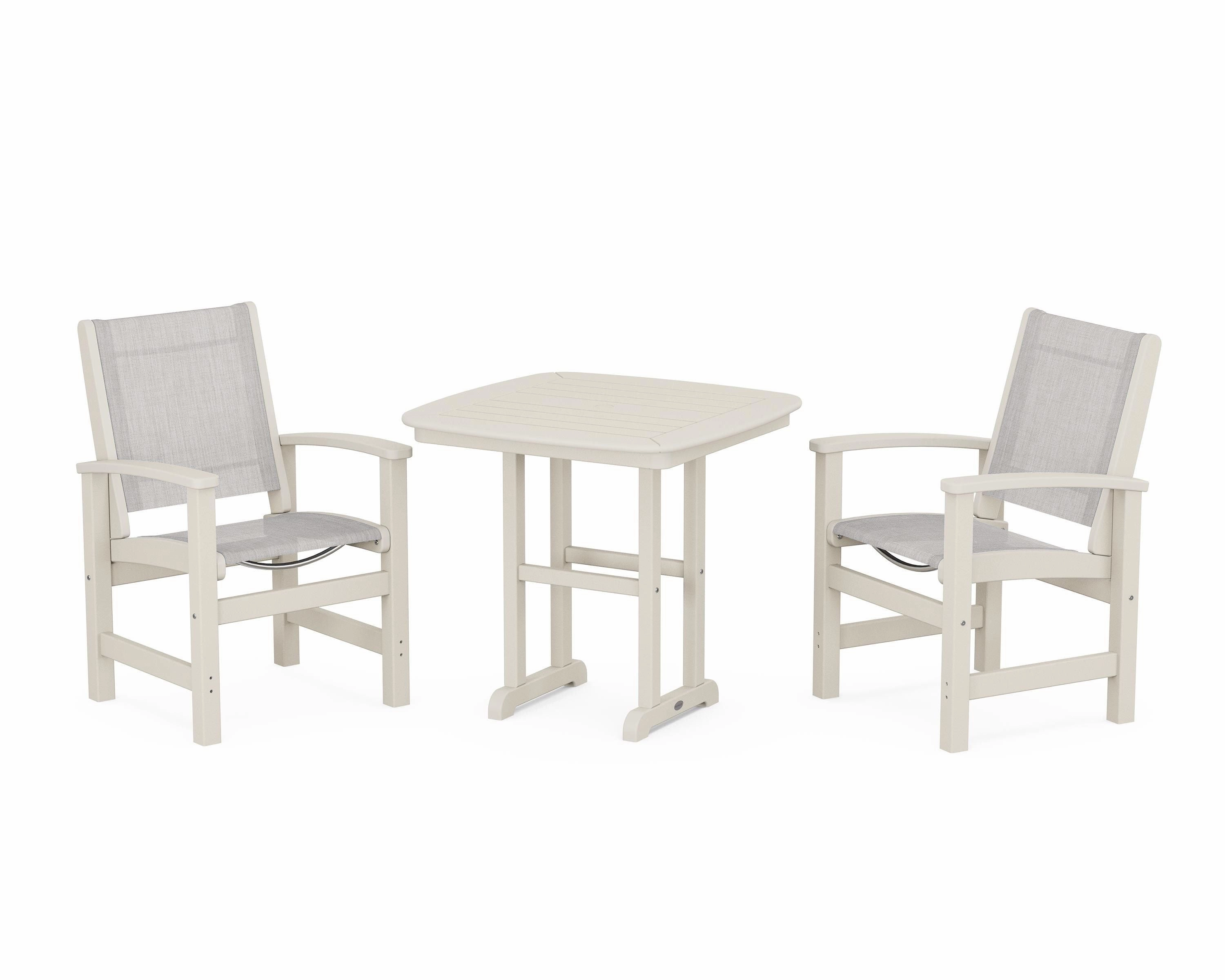 Coastal 3-Piece Dining Set