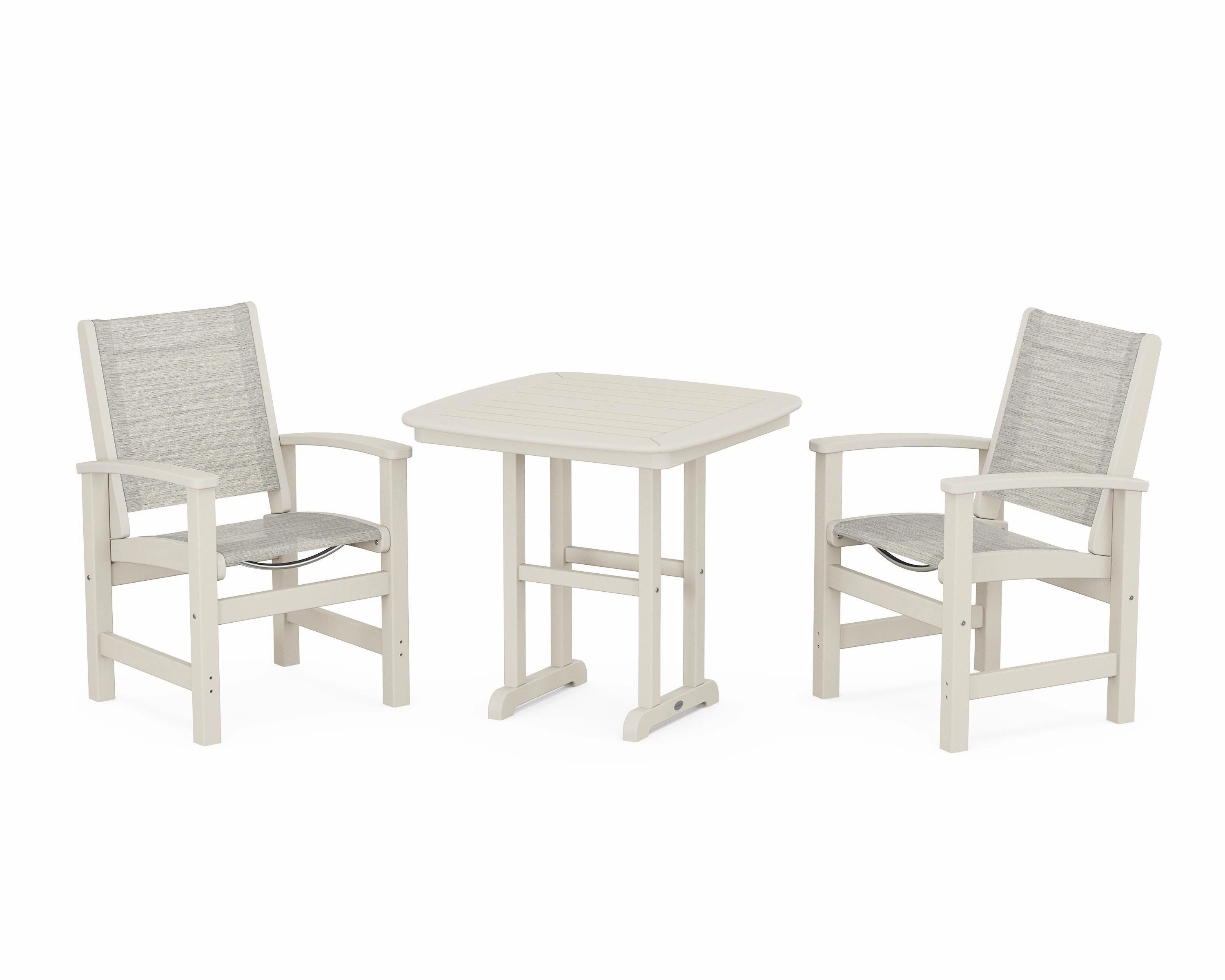 Coastal 3-Piece Dining Set
