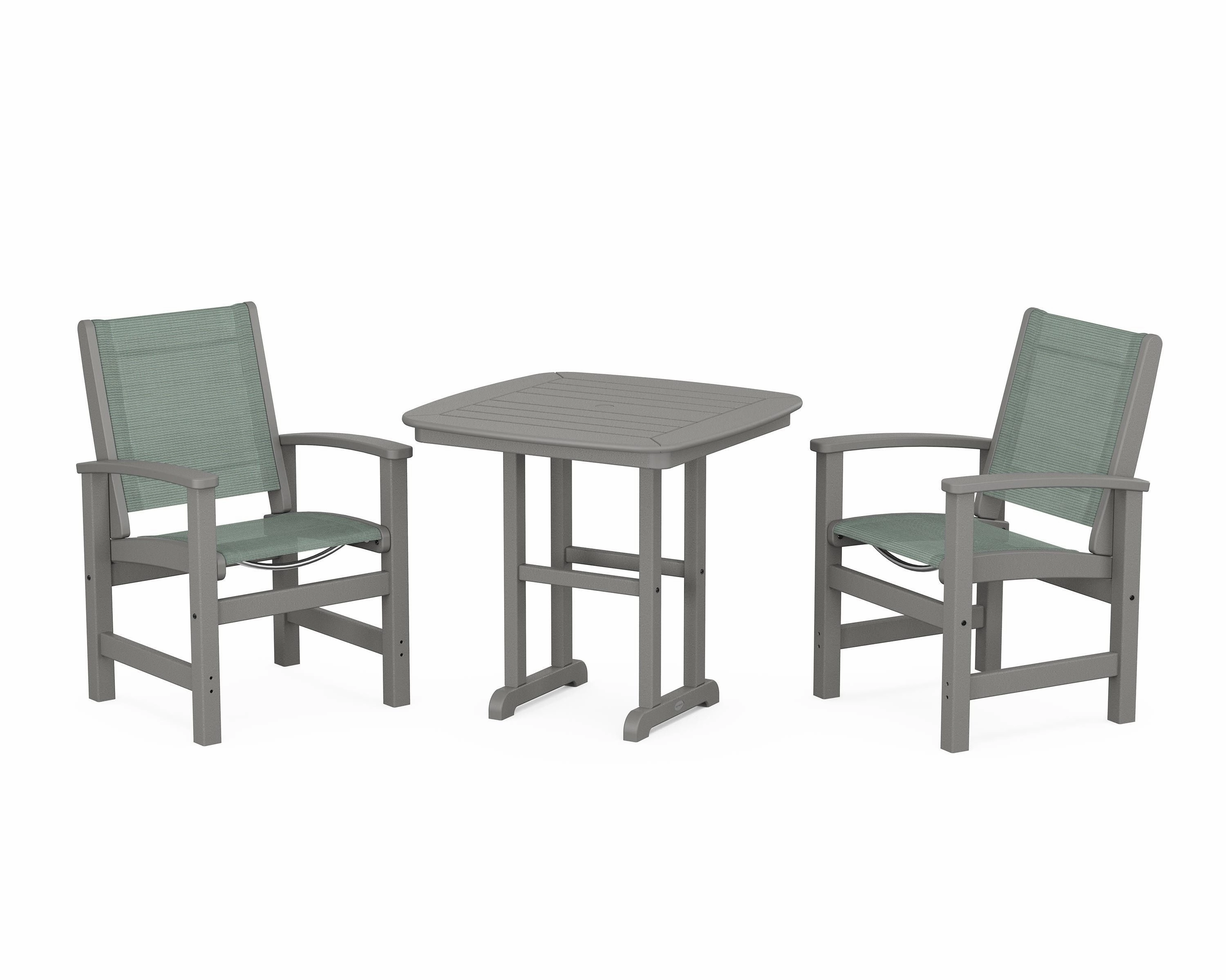 Coastal 3-Piece Dining Set
