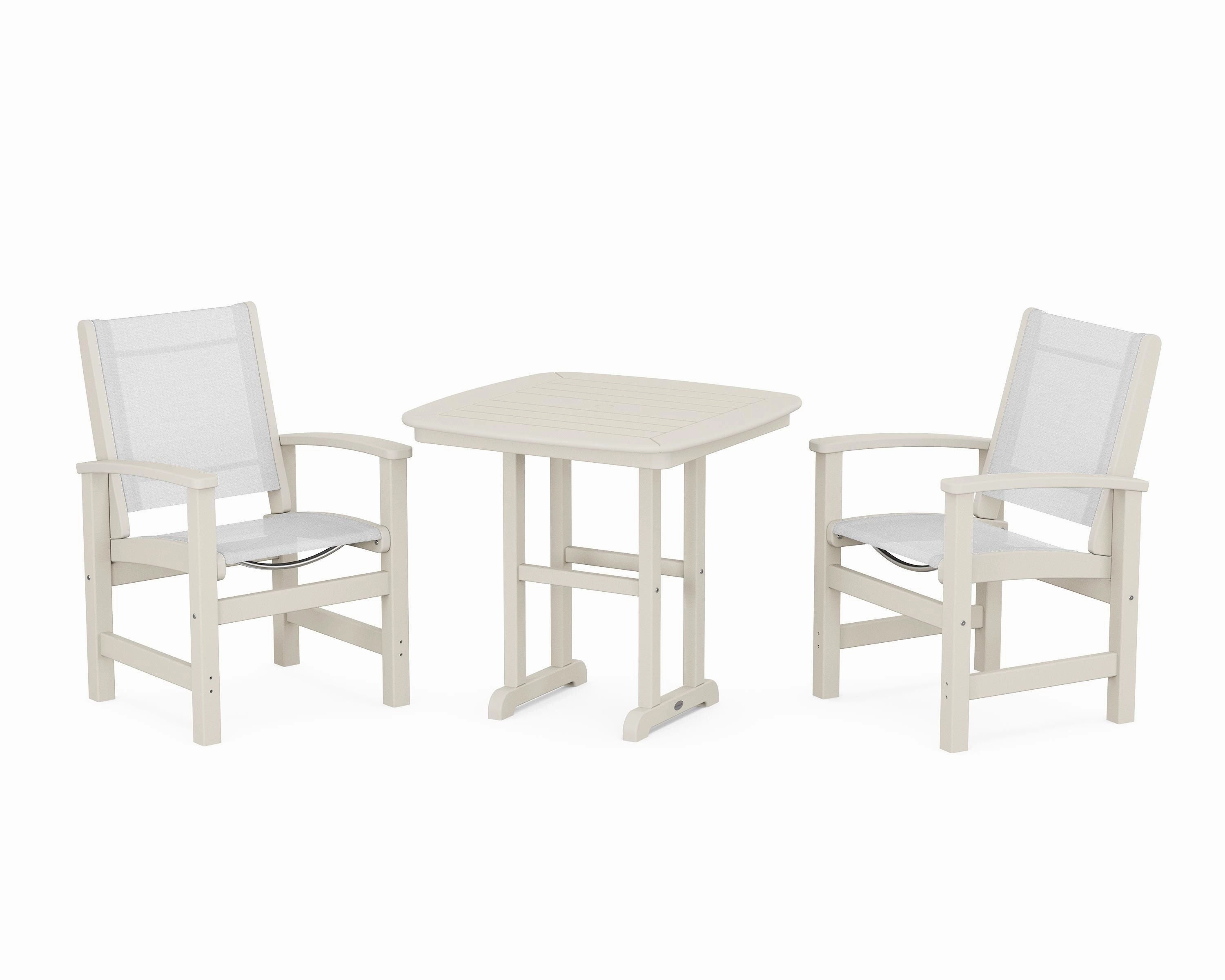 Coastal 3-Piece Dining Set