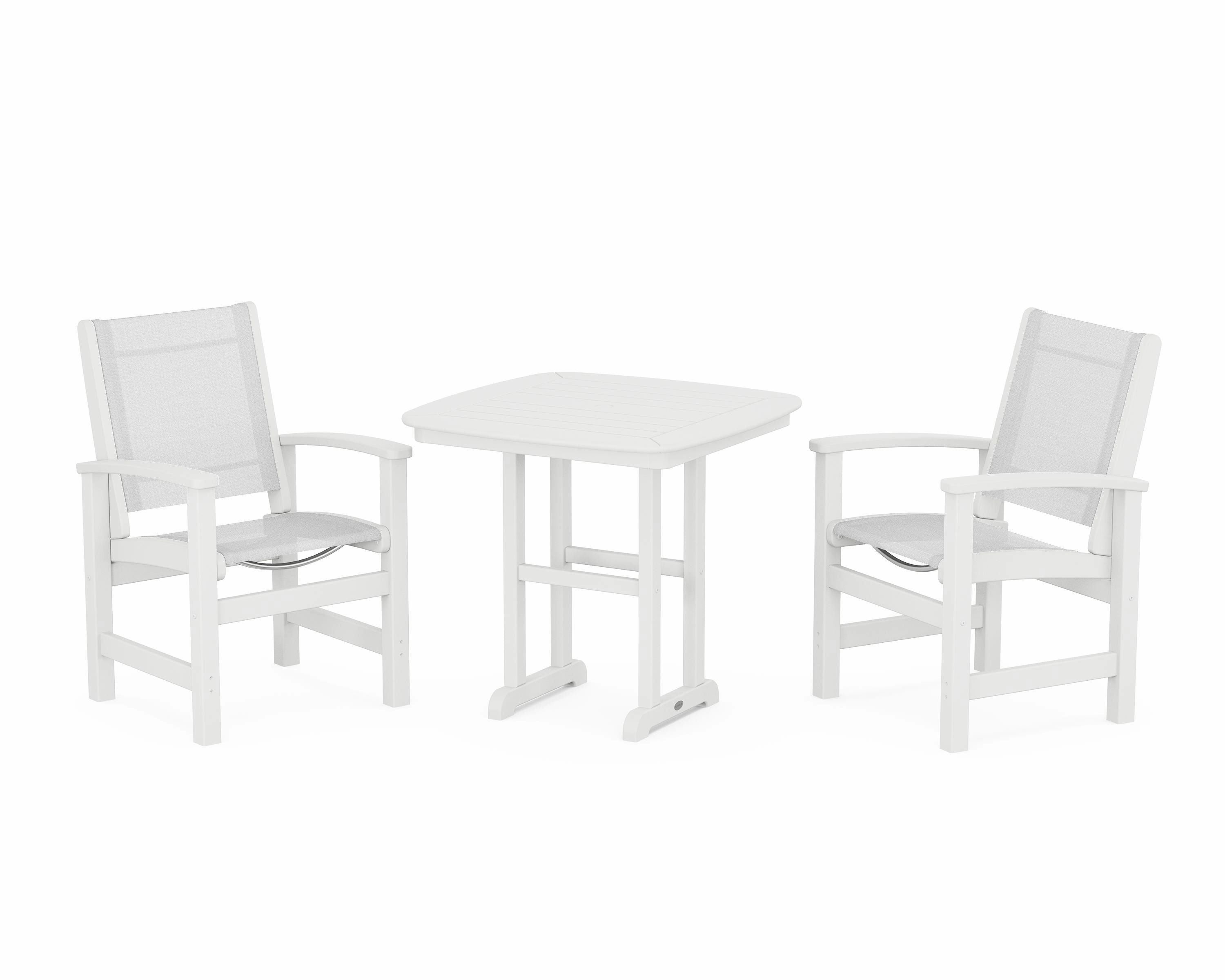 Coastal 3-Piece Dining Set