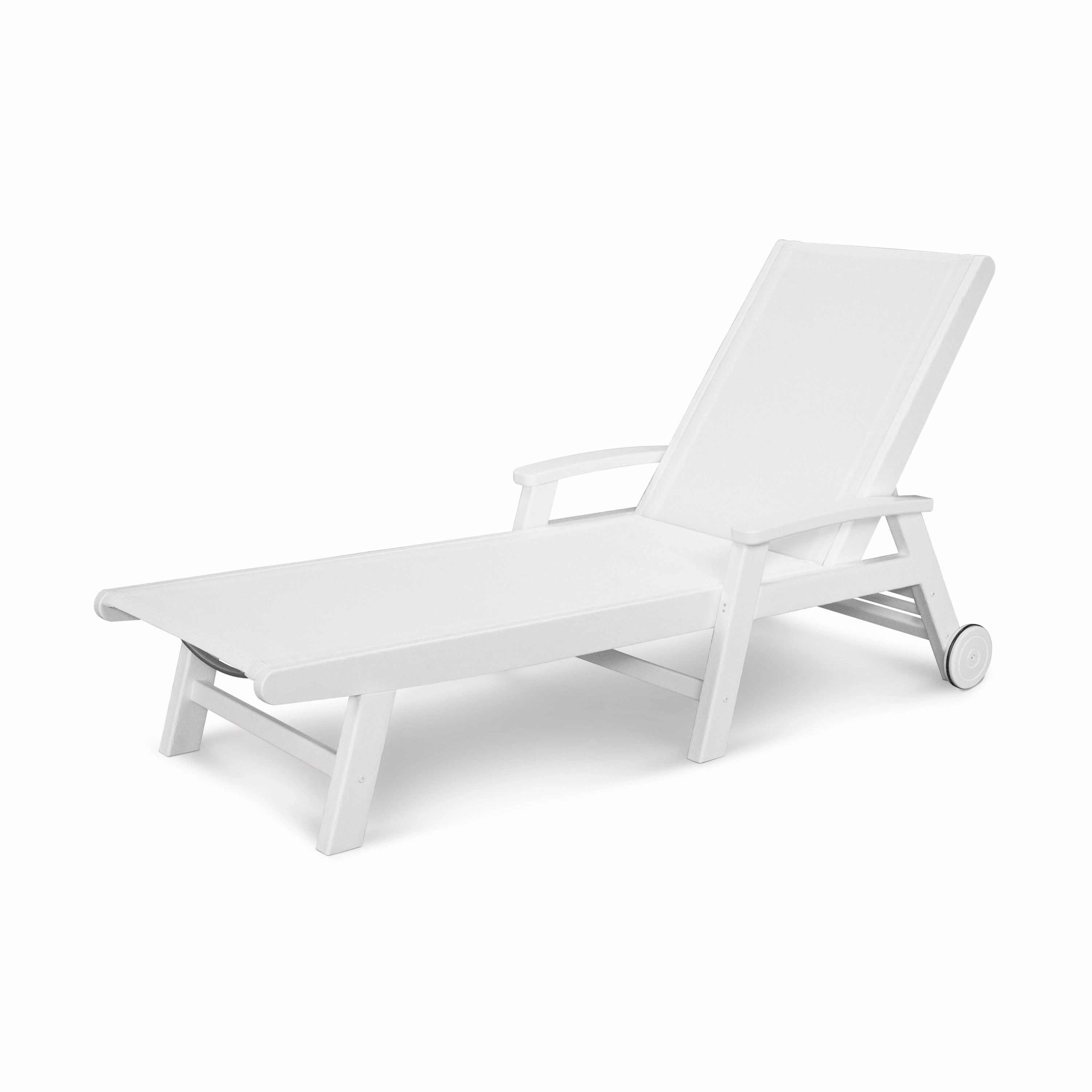 Coastal Chaise with Wheels