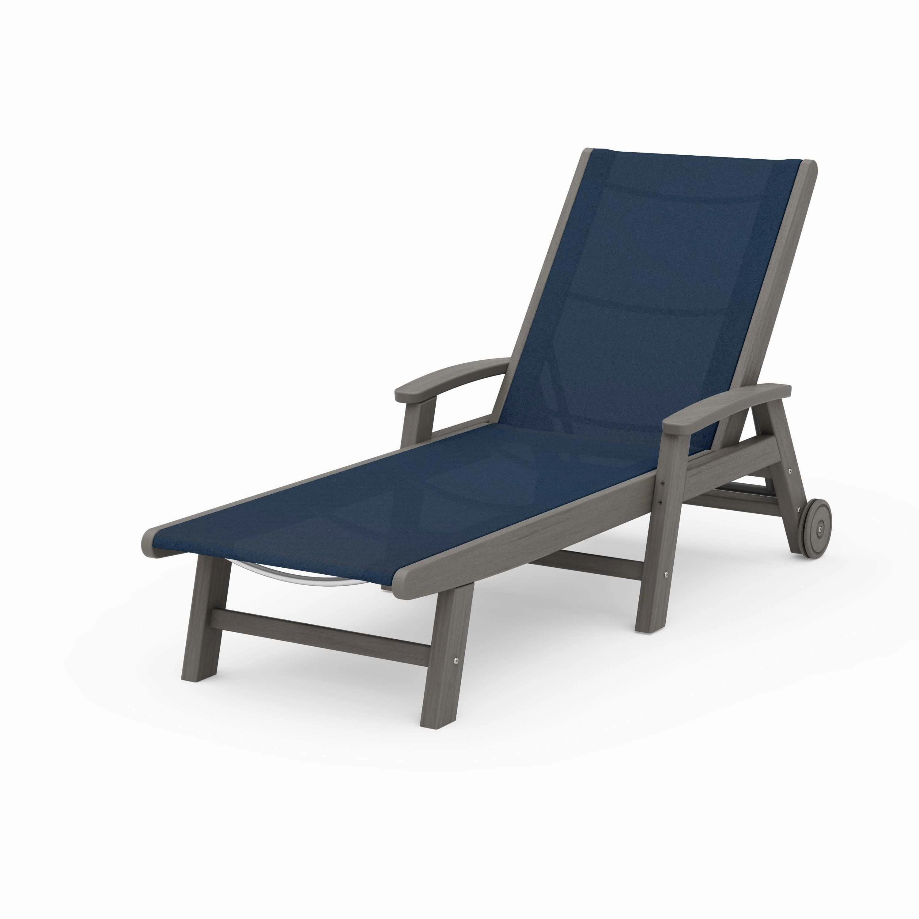 Coastal Chaise with Wheels