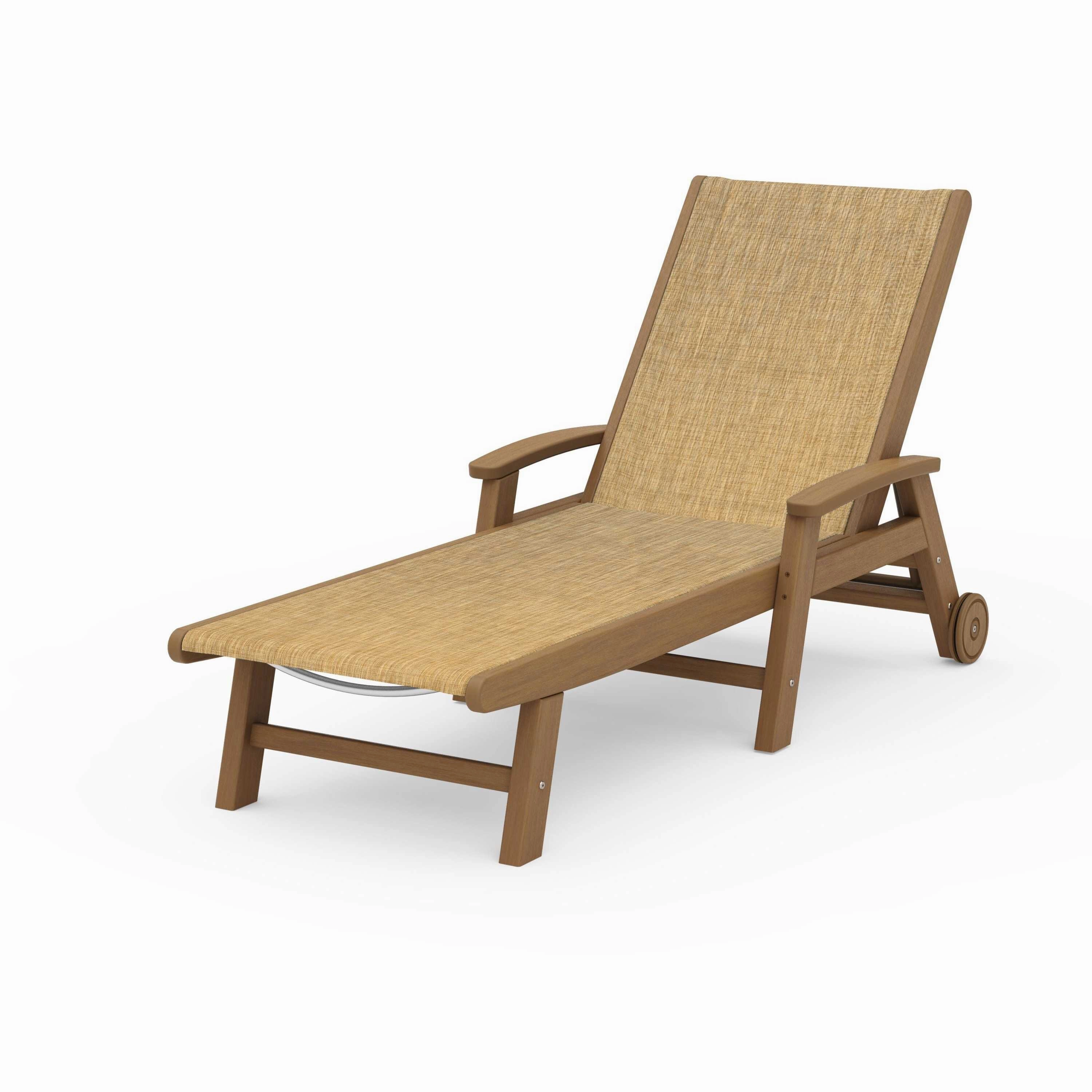 Coastal Chaise with Wheels