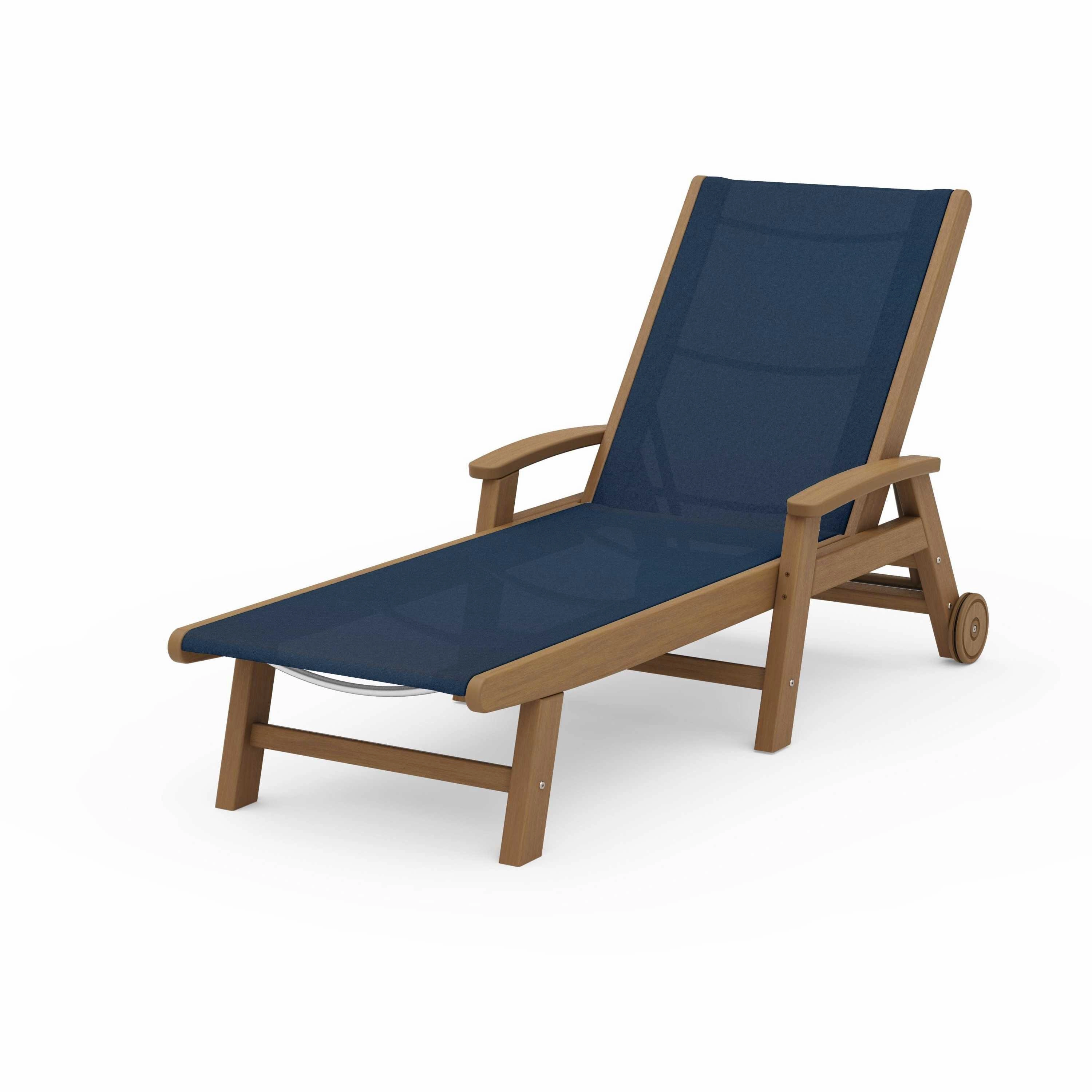 Coastal Chaise with Wheels