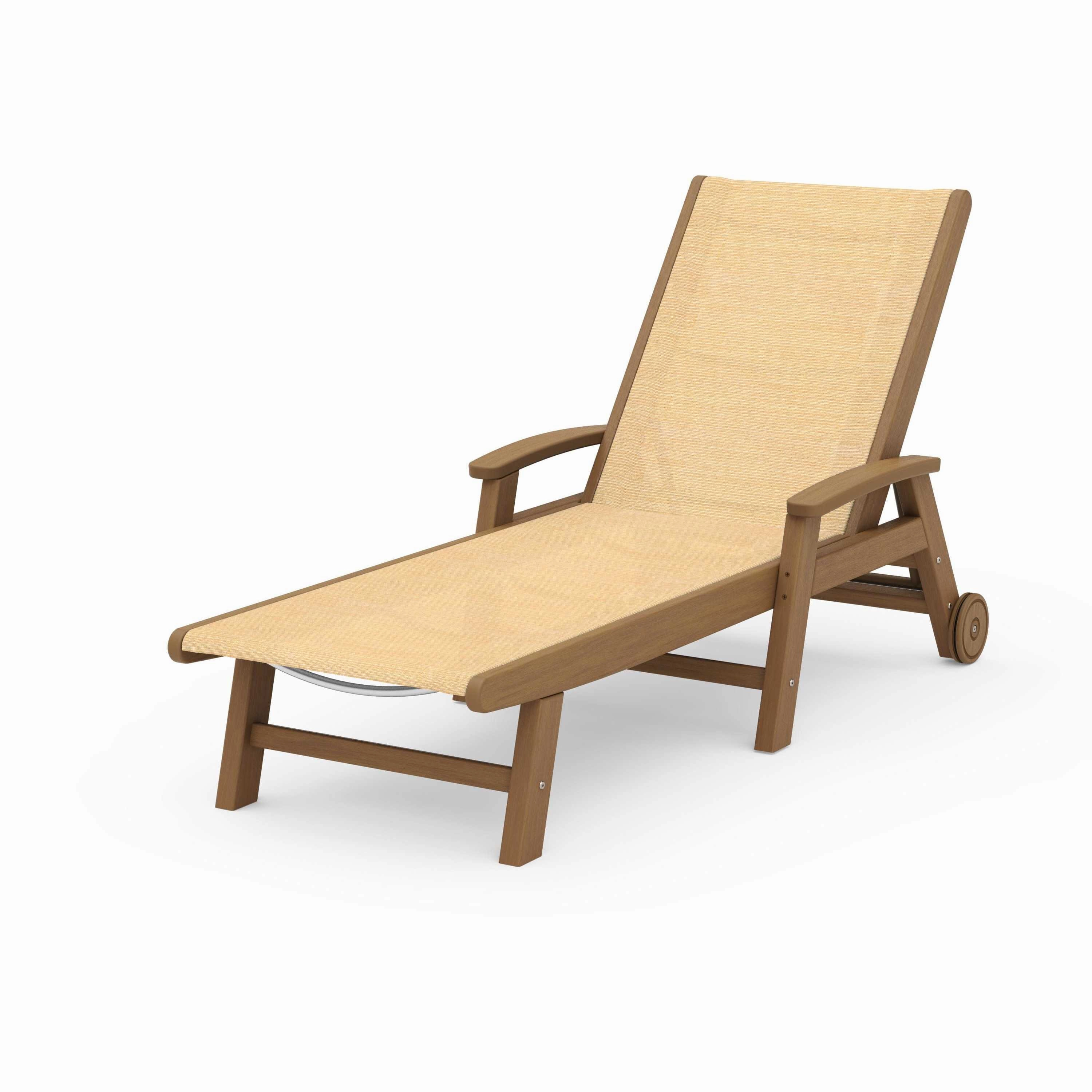 Coastal Chaise with Wheels