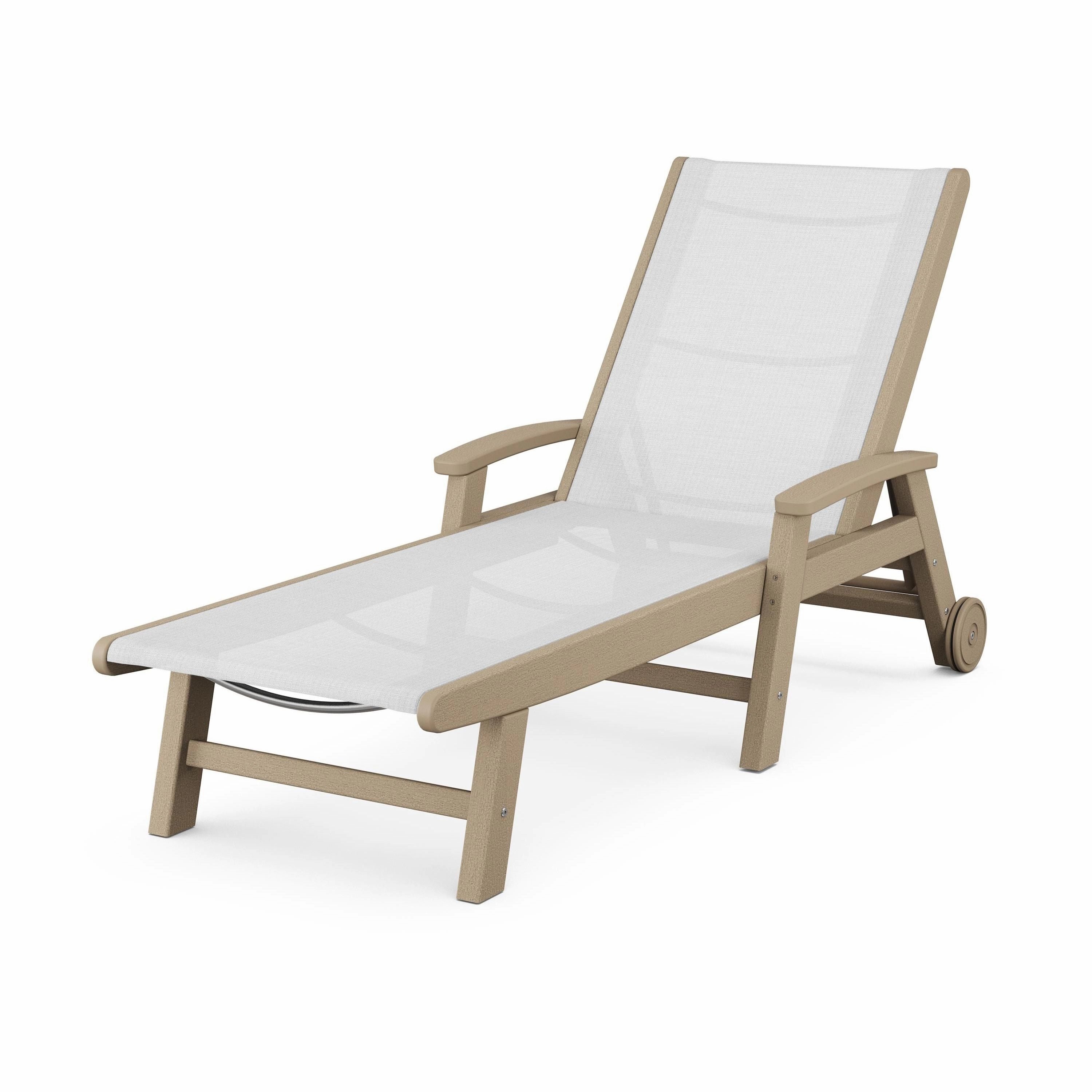 Coastal Chaise with Wheels