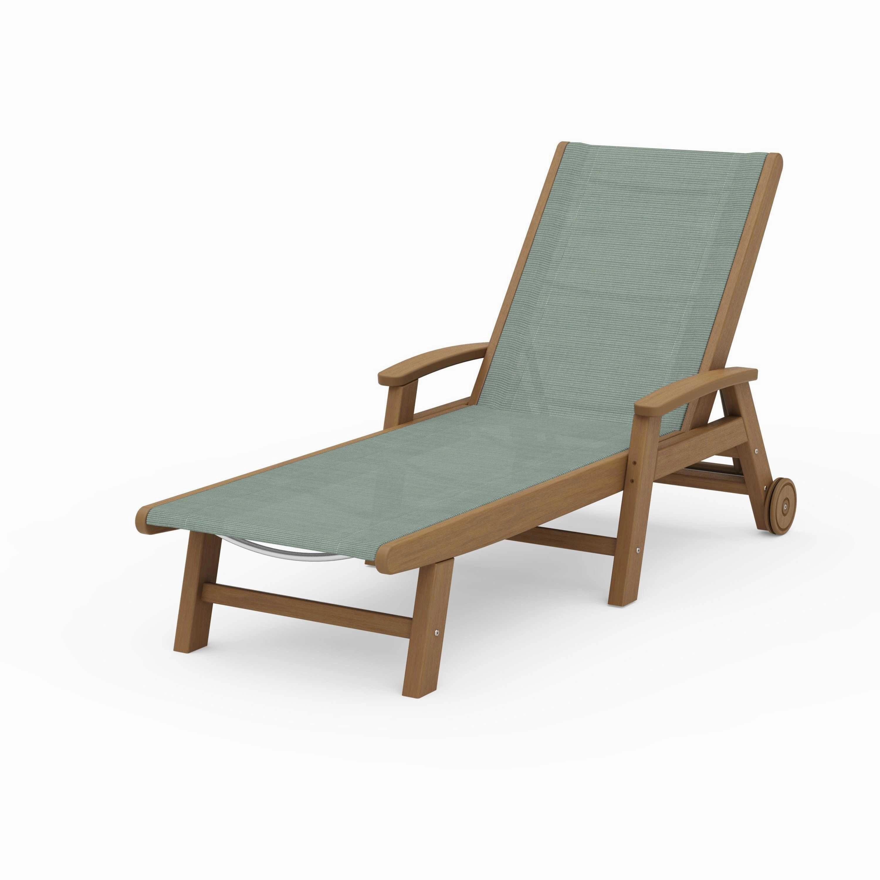 Coastal Chaise with Wheels