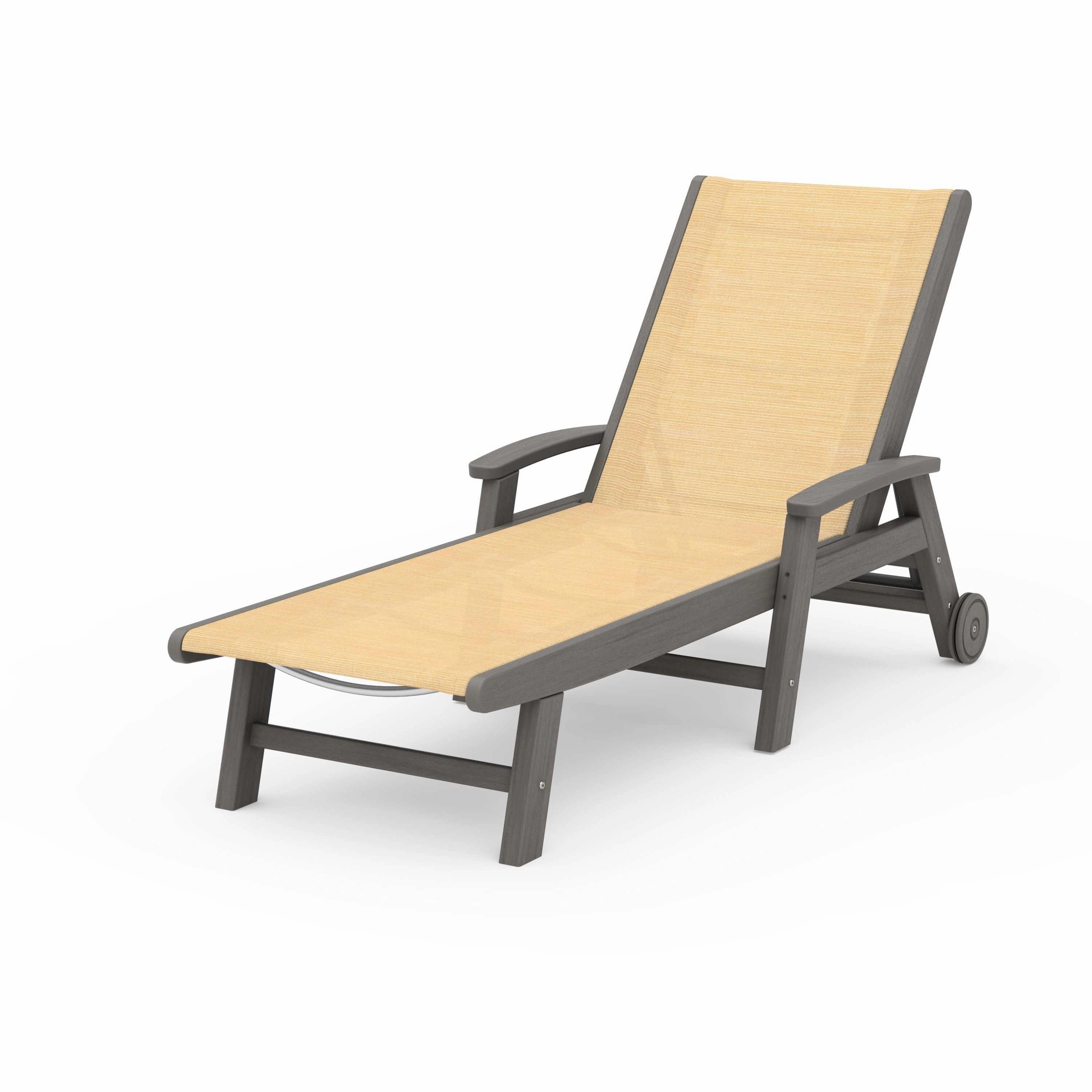 Coastal Chaise with Wheels