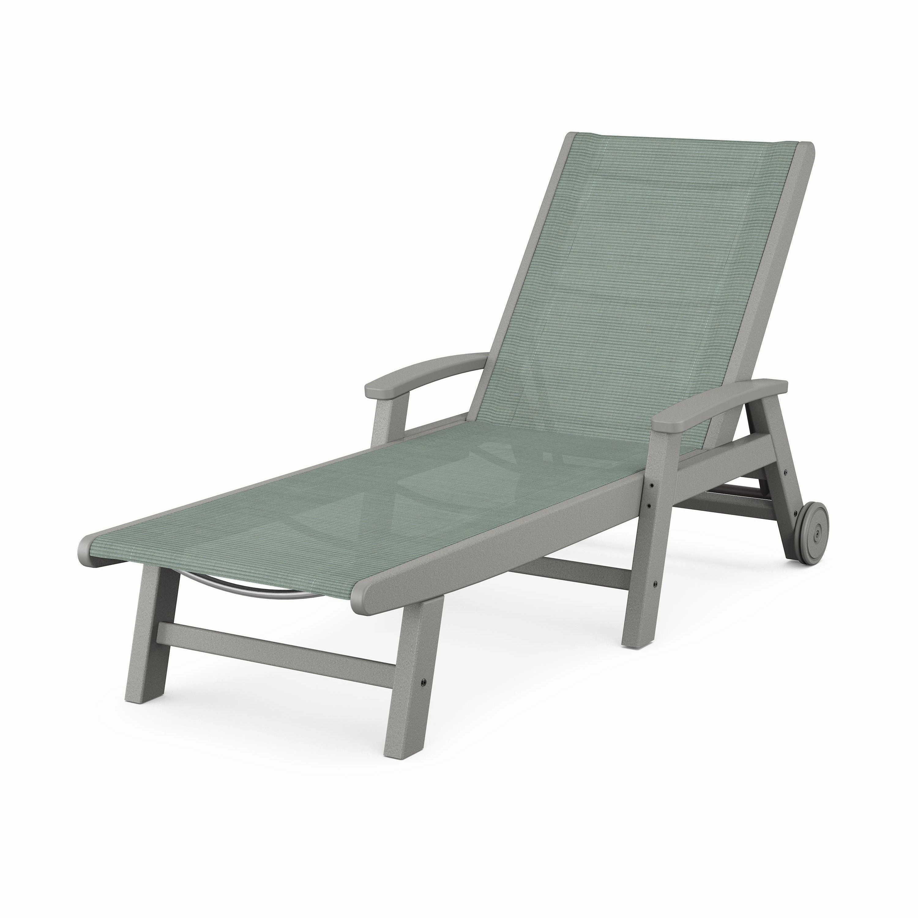 Coastal Chaise with Wheels