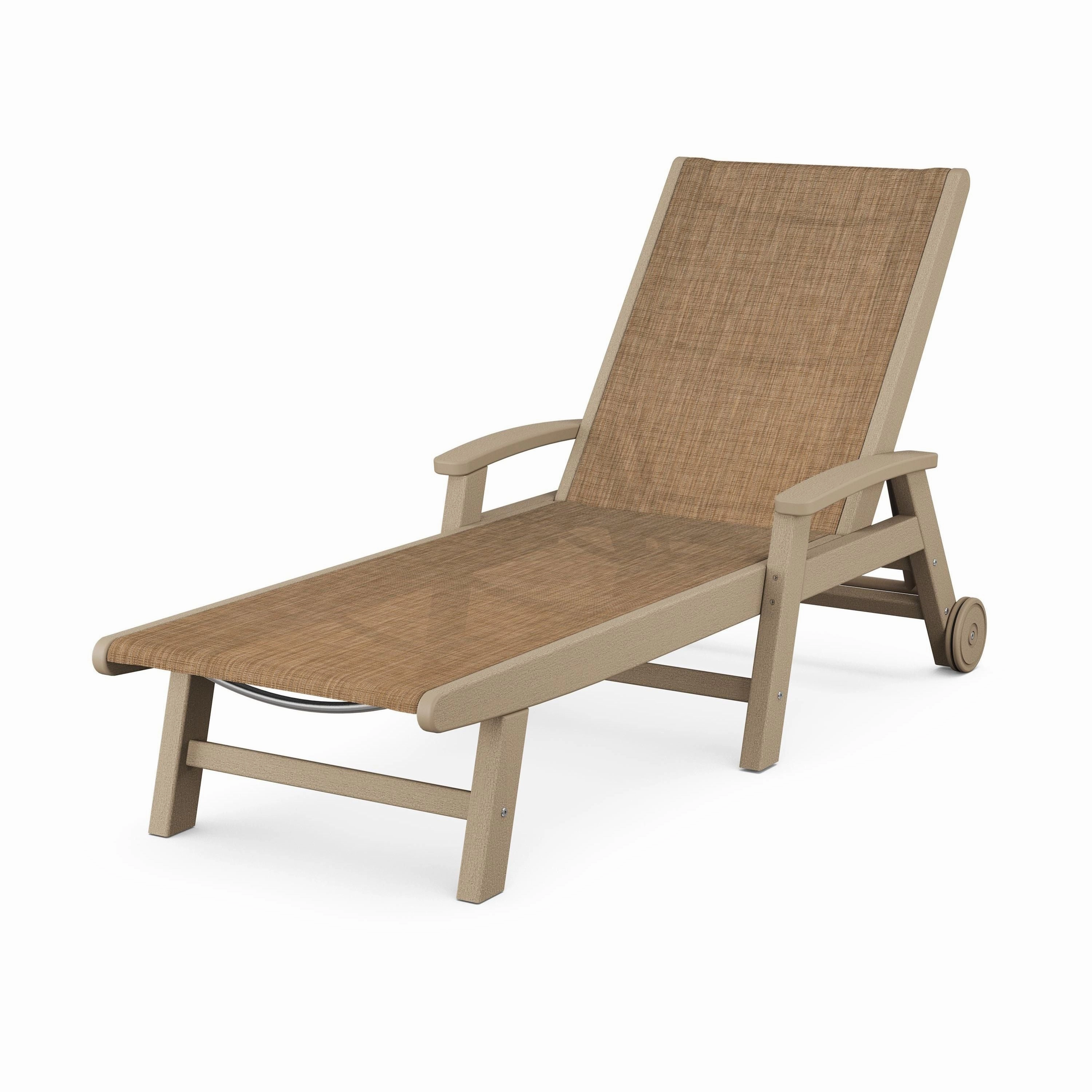 Coastal Chaise with Wheels