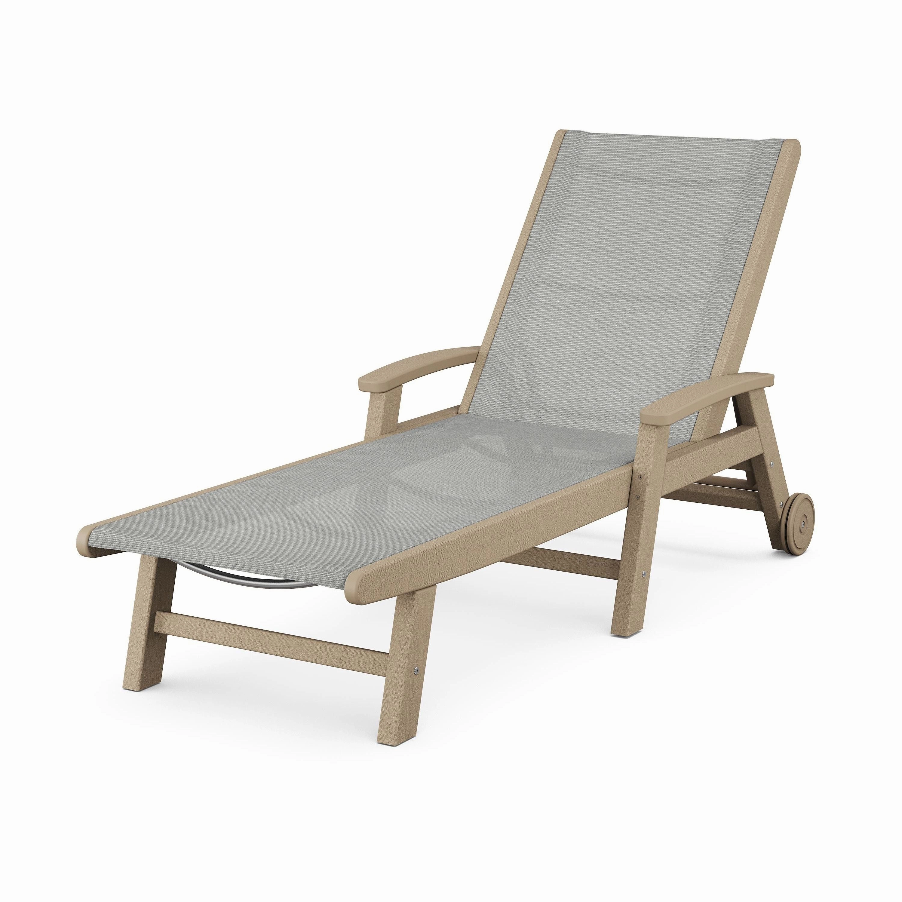 Coastal Chaise with Wheels