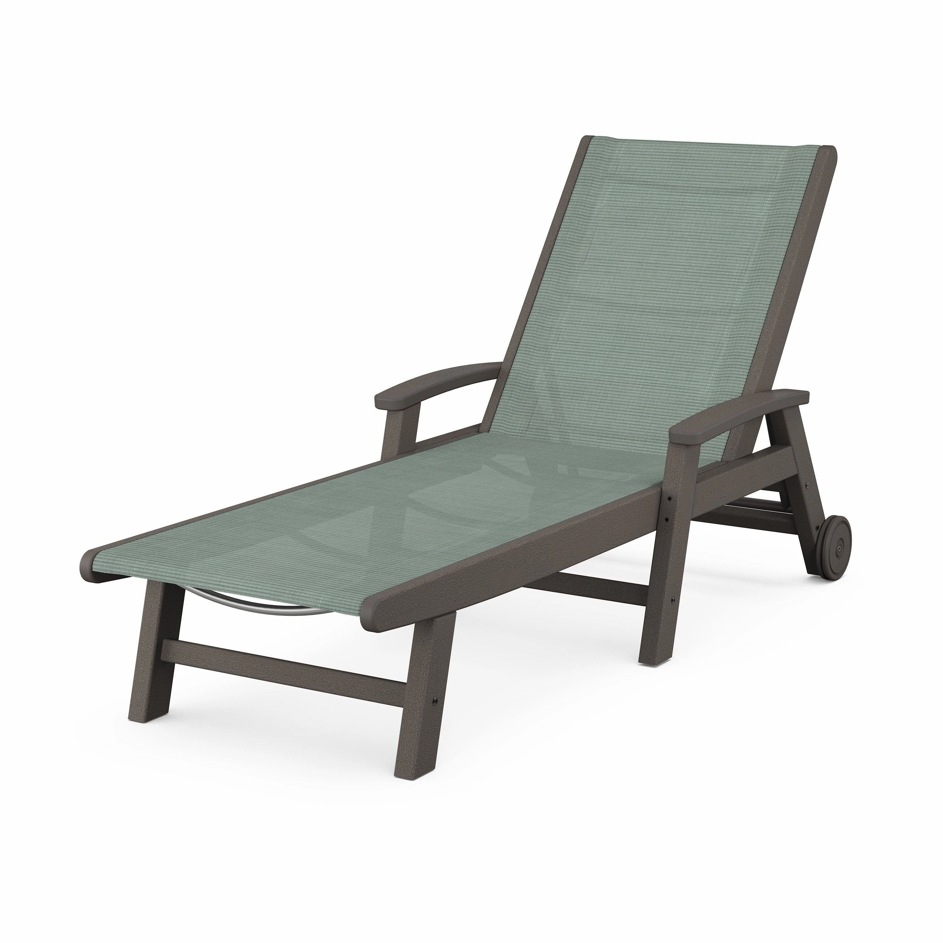 Coastal Chaise with Wheels