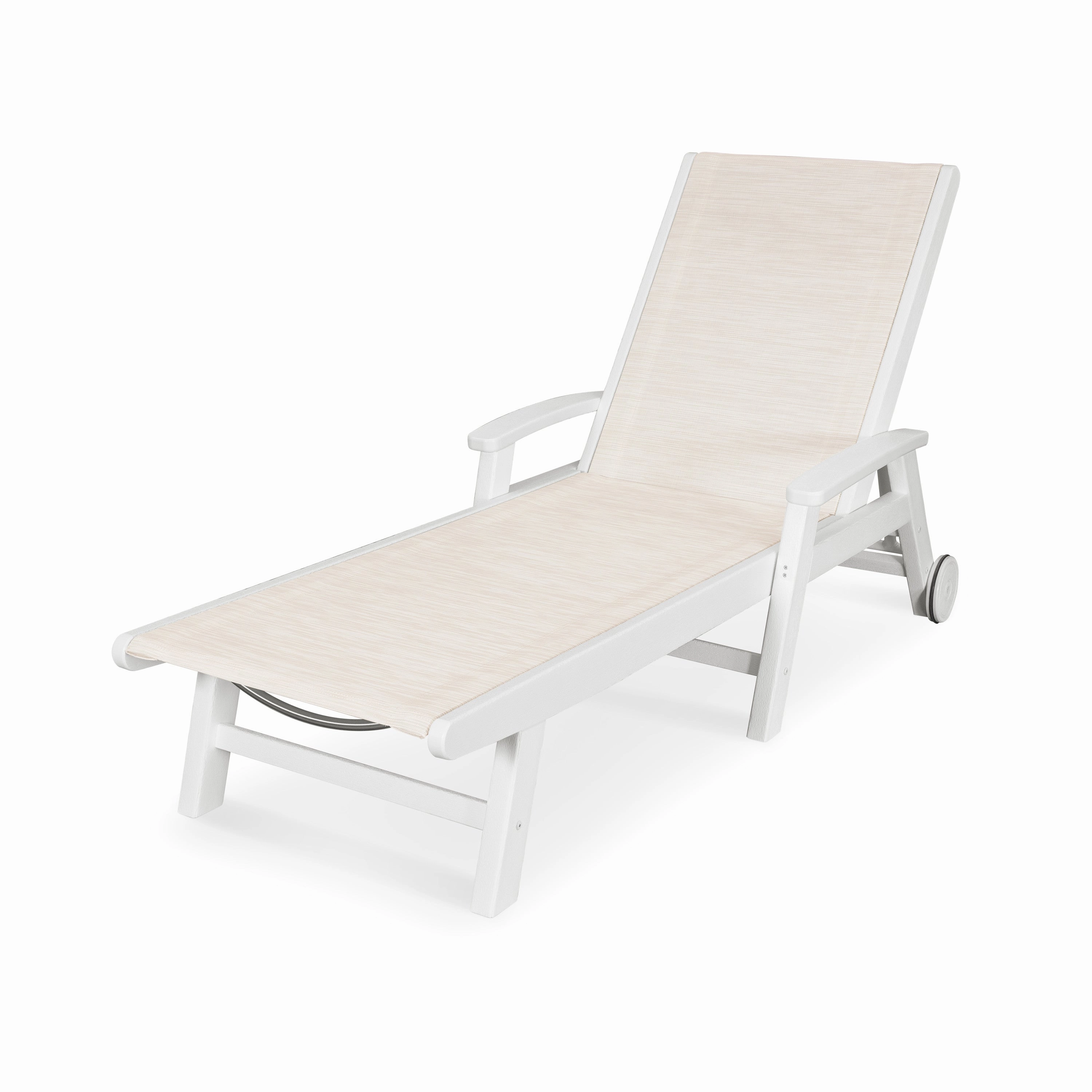 Coastal Chaise with Wheels