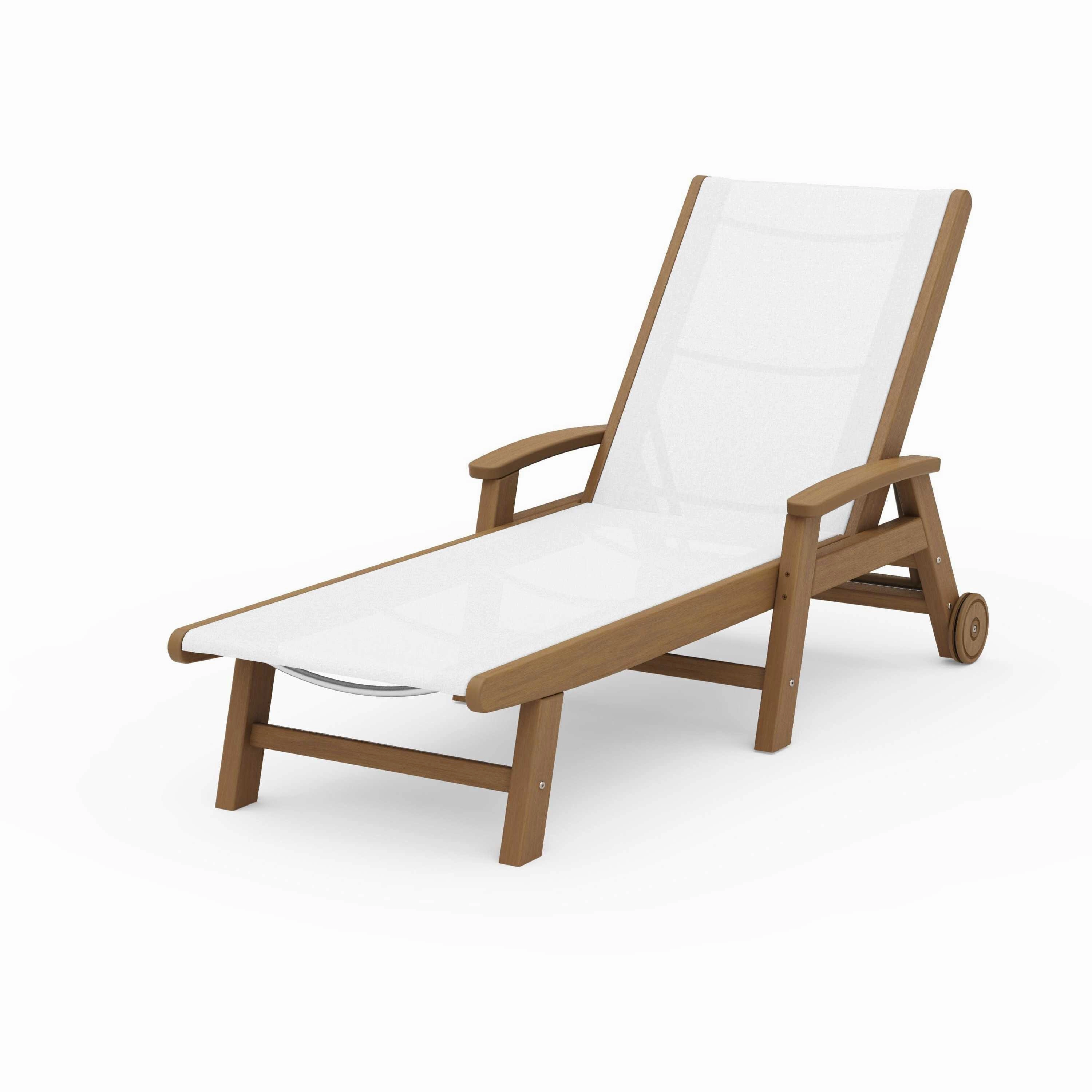 Coastal Chaise with Wheels
