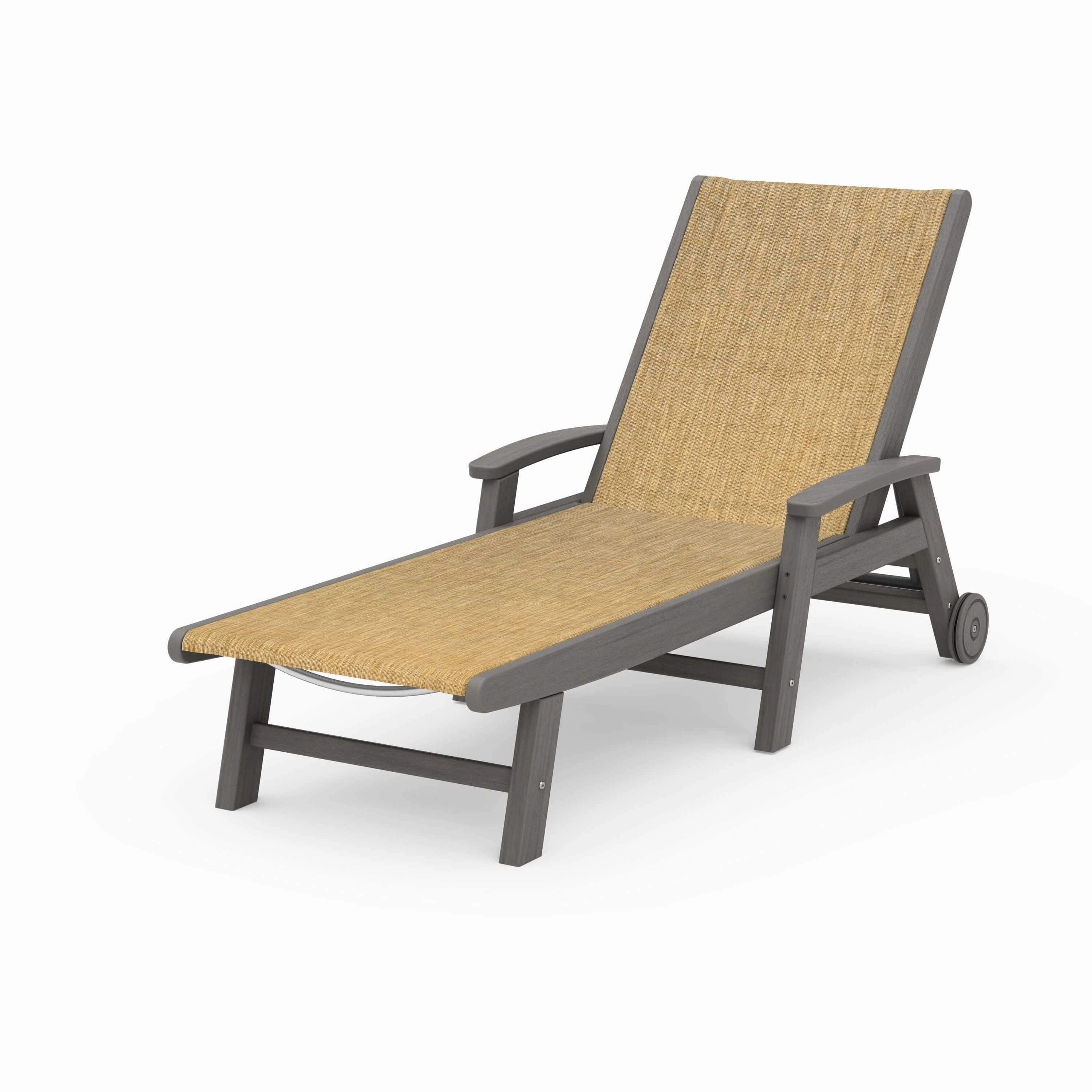 Coastal Chaise with Wheels