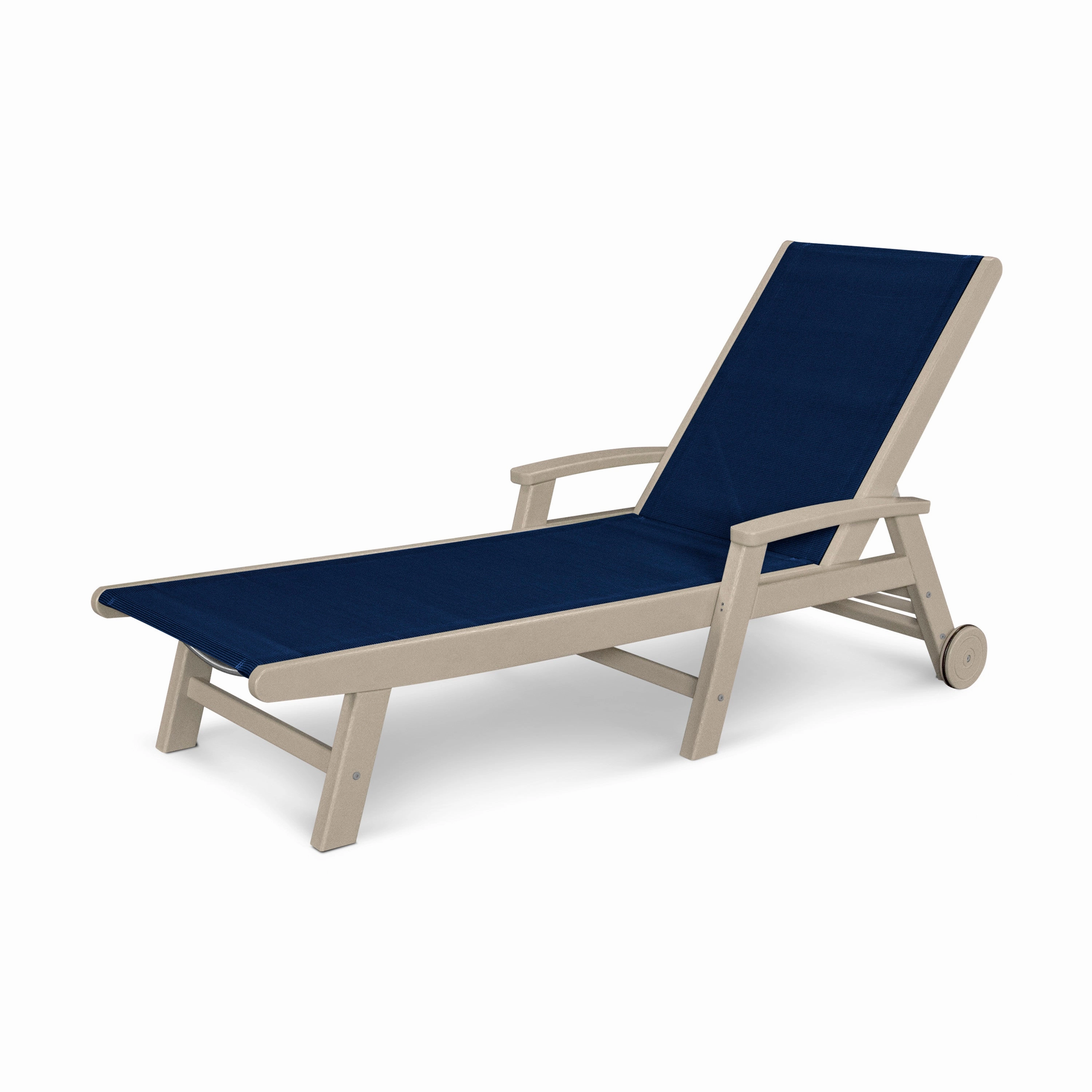 Coastal Chaise with Wheels