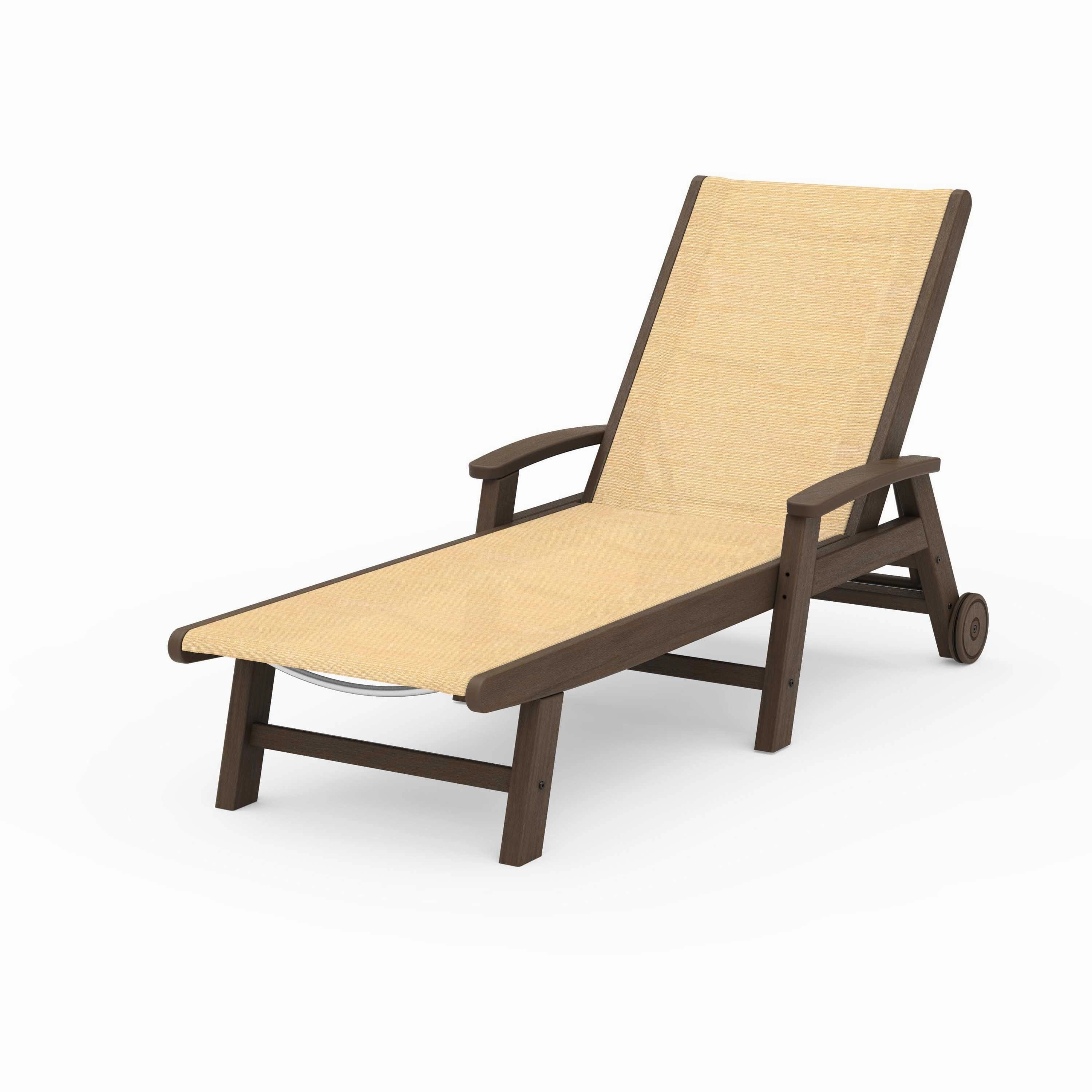 Coastal Chaise with Wheels