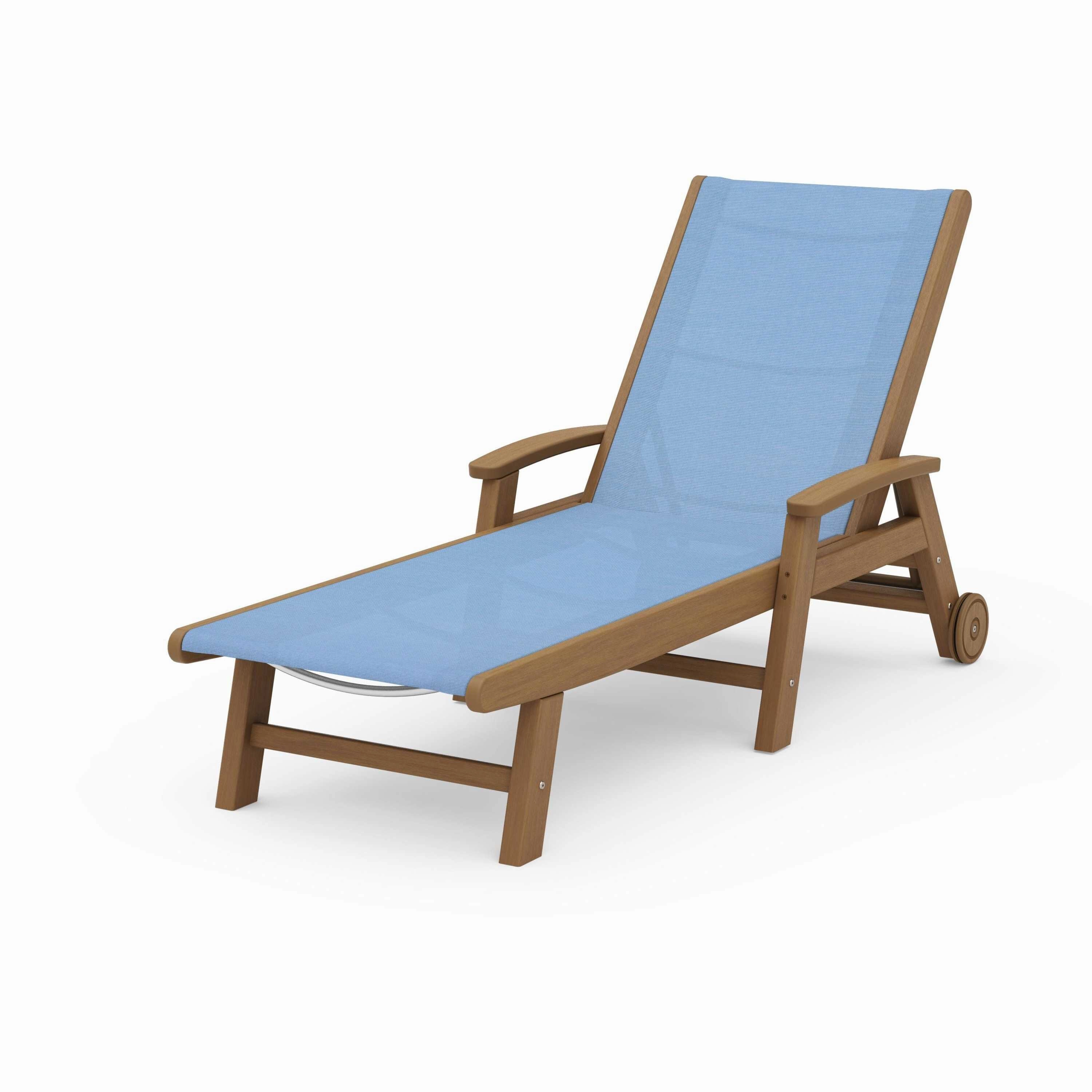 Coastal Chaise with Wheels