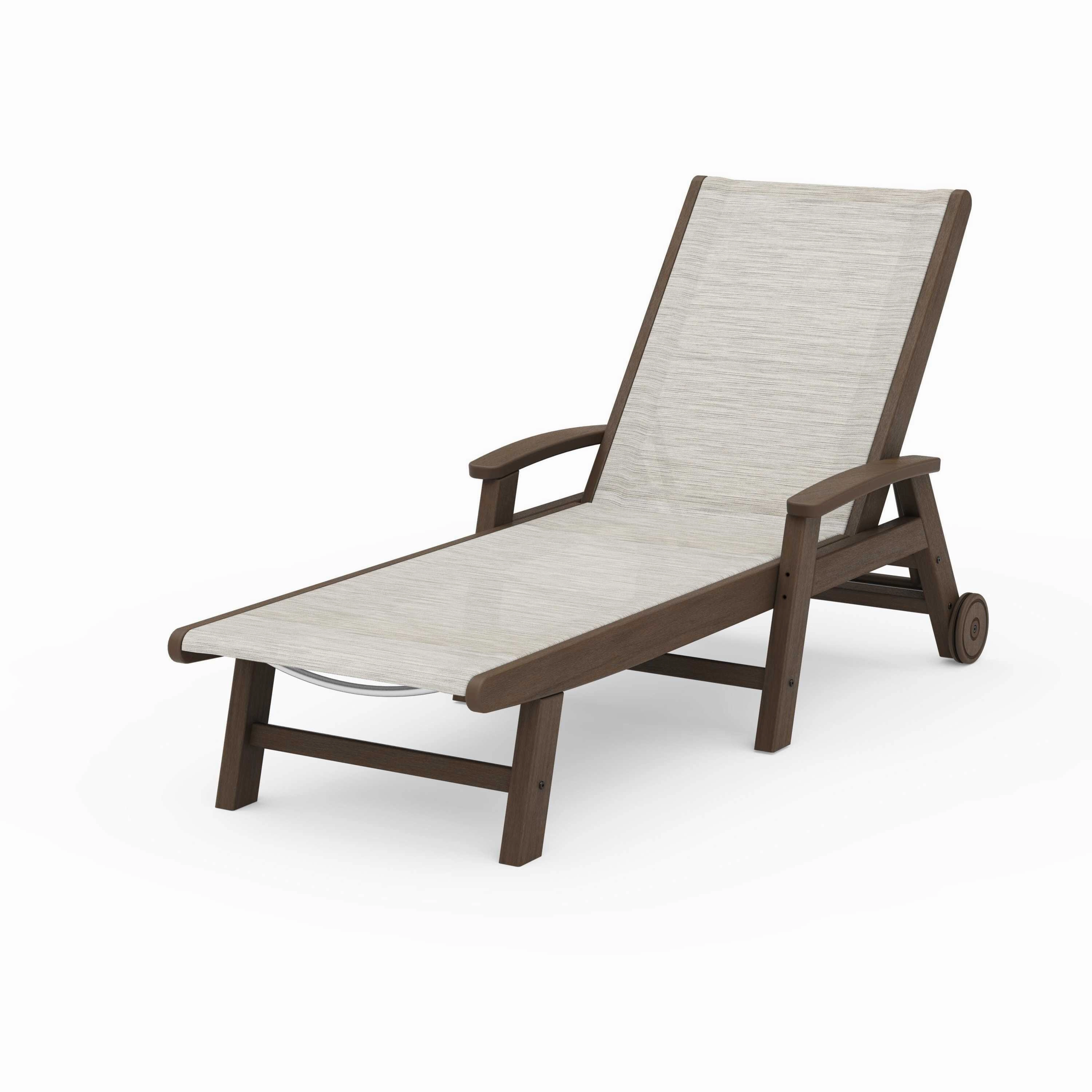 Coastal Chaise with Wheels
