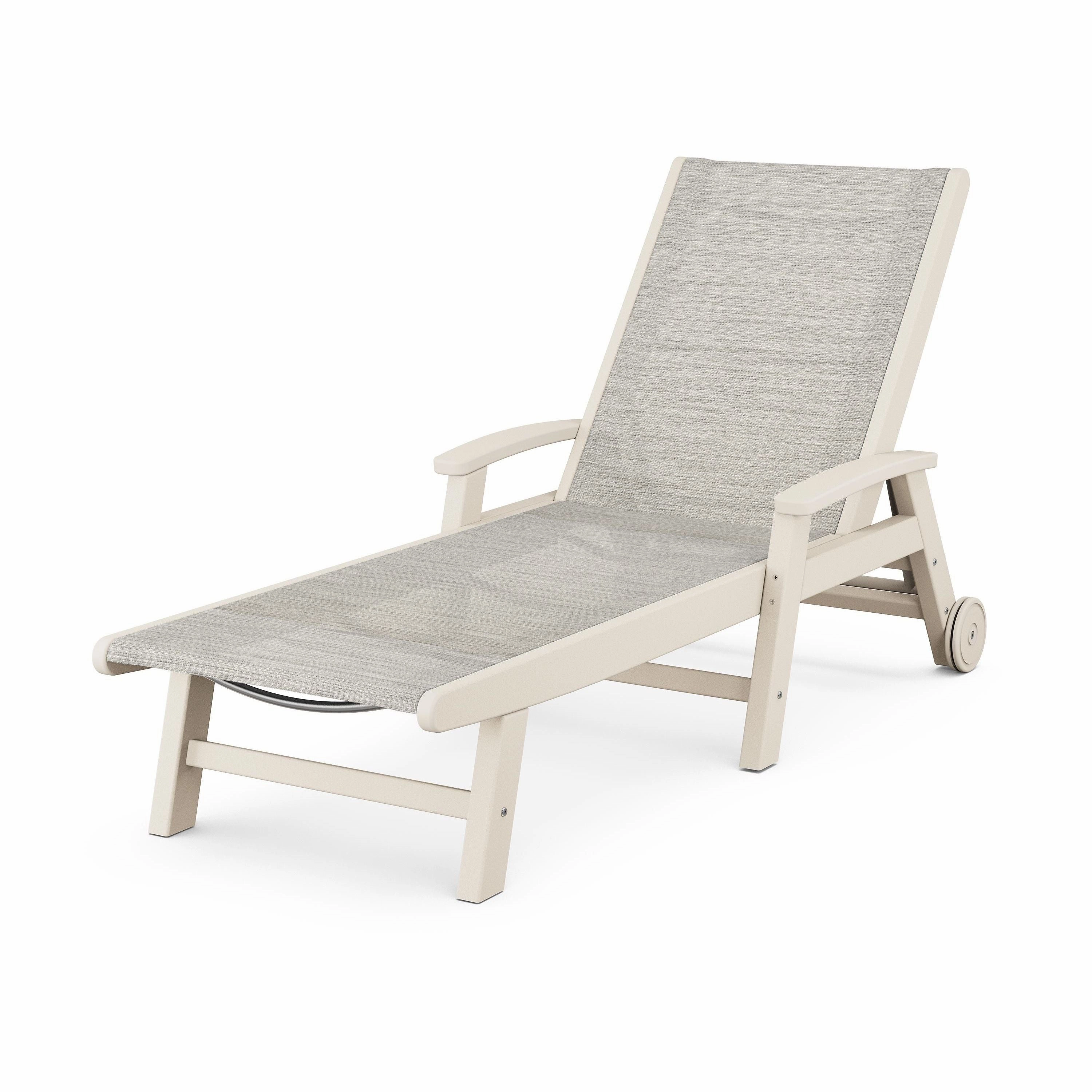 Coastal Chaise with Wheels