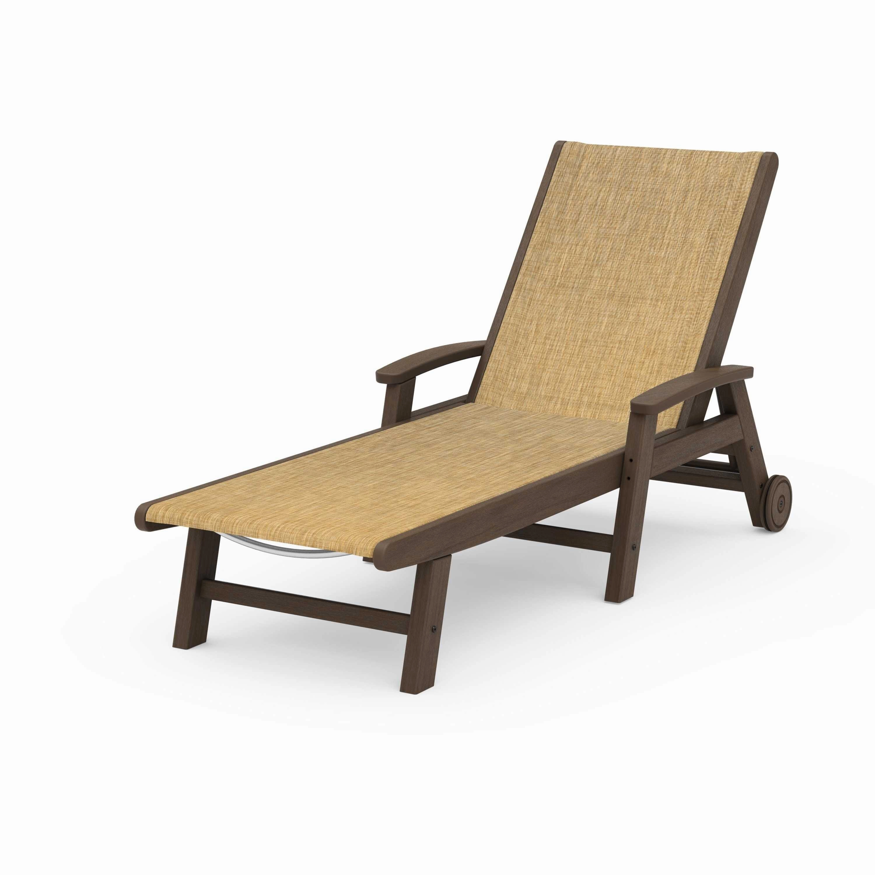 Coastal Chaise with Wheels