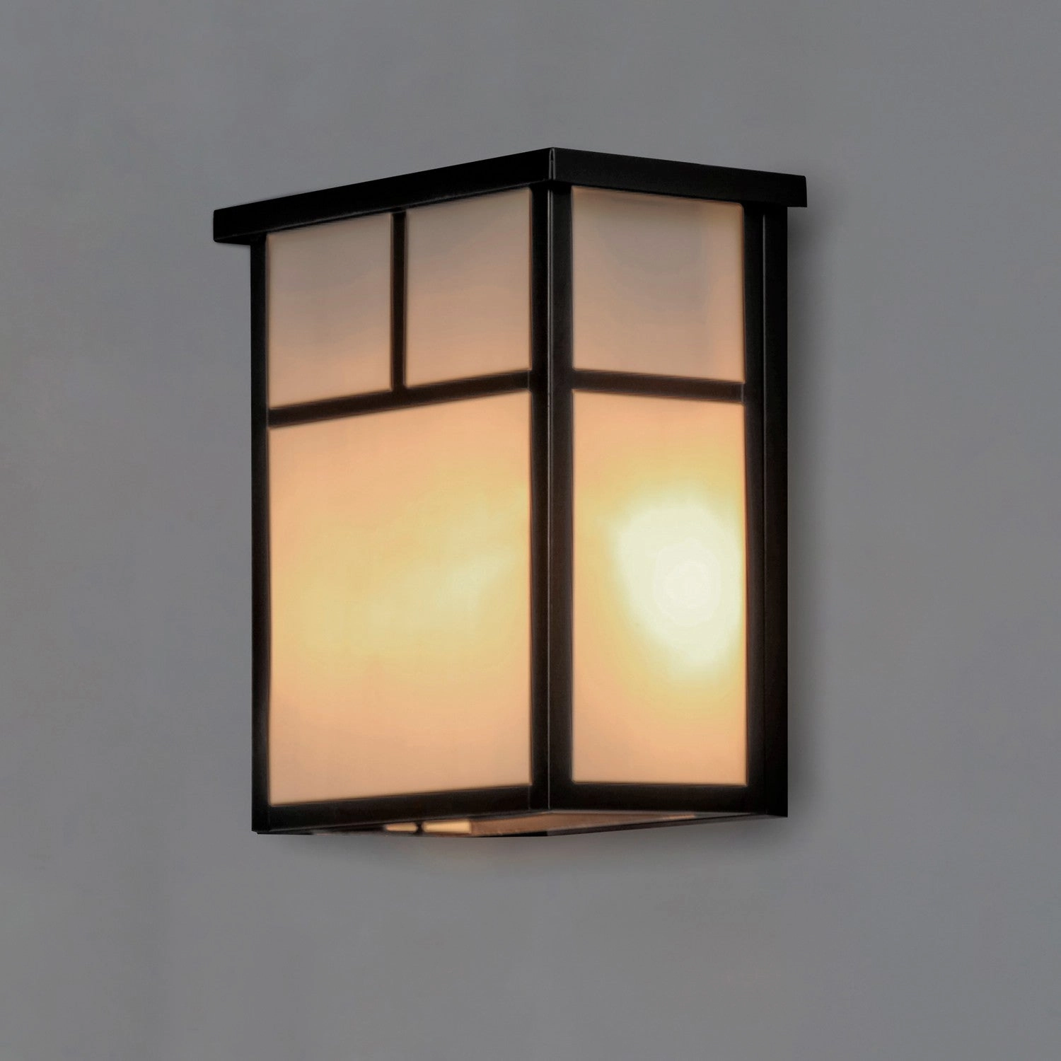 Coldwater Two Light Outdoor Wall Lantern Black