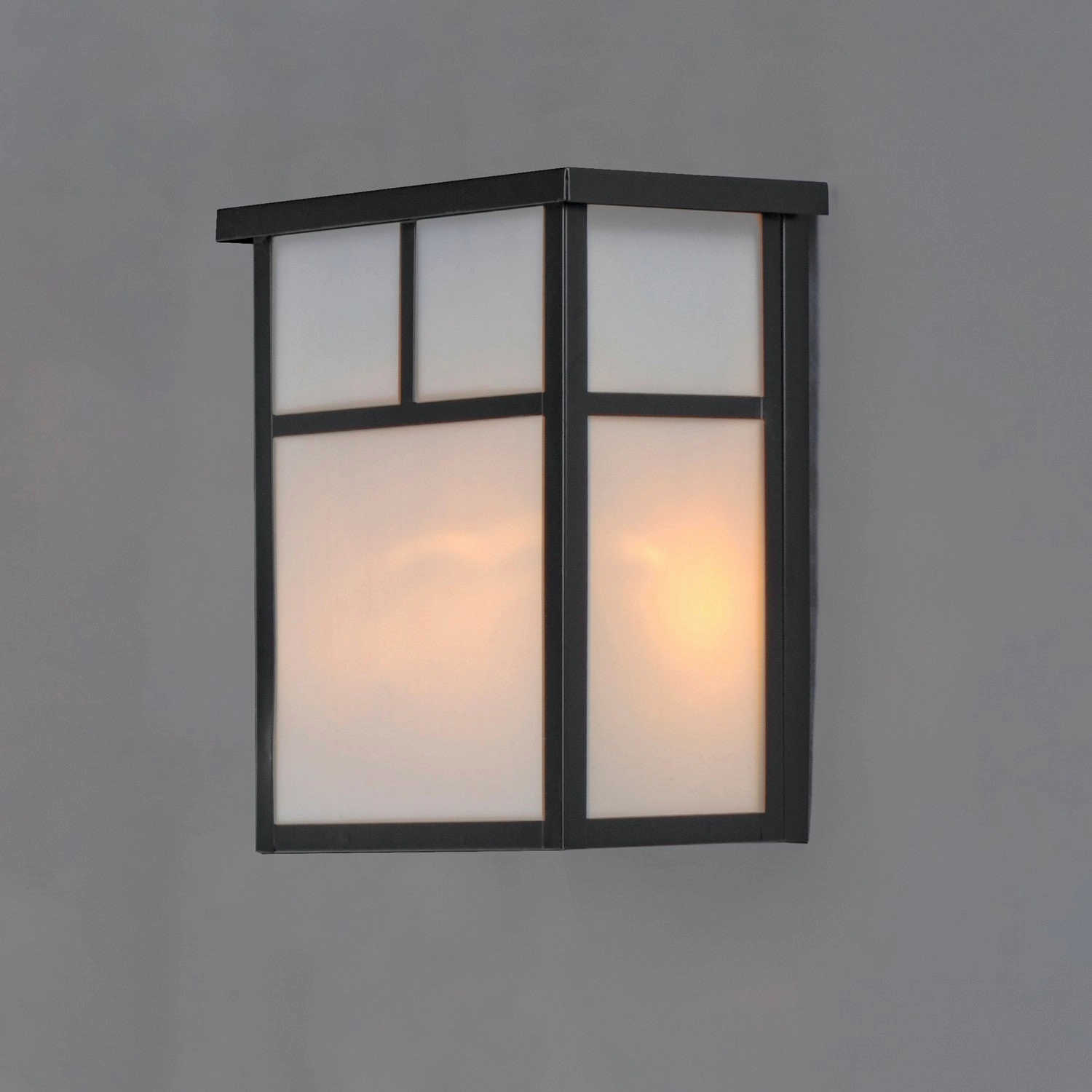 Coldwater Two Light Outdoor Wall Lantern Black