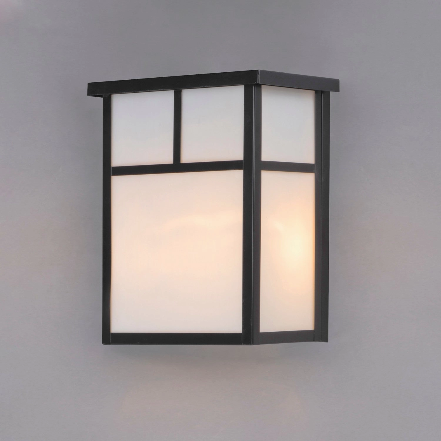 Coldwater Two Light Outdoor Wall Lantern Black