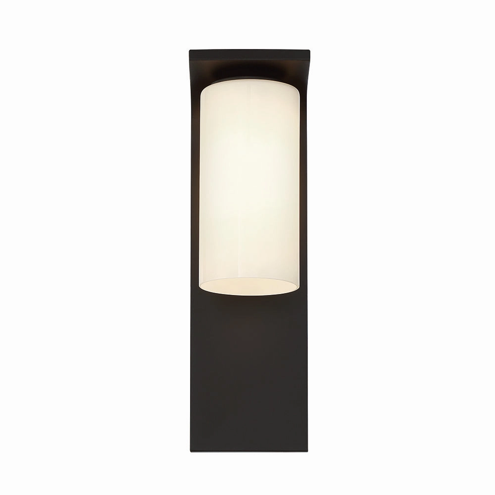 Colonne One Light Outdoor Wall Sconce BlackOutdoor wall sconces with motion sensor