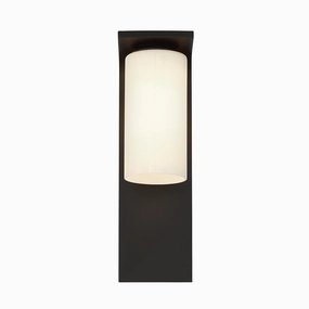 Colonne One Light Outdoor Wall Sconce BlackOutdoor wall sconces with motion sensor