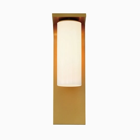 Colonne One Light Outdoor Wall Sconce GoldOutdoor wall sconces with motion sensor