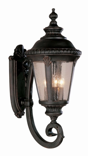 Commons Four Light Wall Lantern RustOutdoor wall sconces with motion sensor