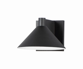 Conoid LED LED Outdoor Wall Sconce BlackOutdoor wall sconces with motion sensor