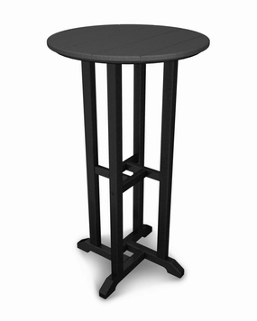 Contempo 24" Round Bar Tableoutdoor table for balcony or garden