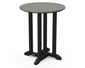 Contempo 24" Round Dining Tableoutdoor patio furniture set