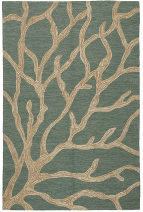 Coral Lagoon Indoor/Outdoor Rugwaterproof outdoor patio rug