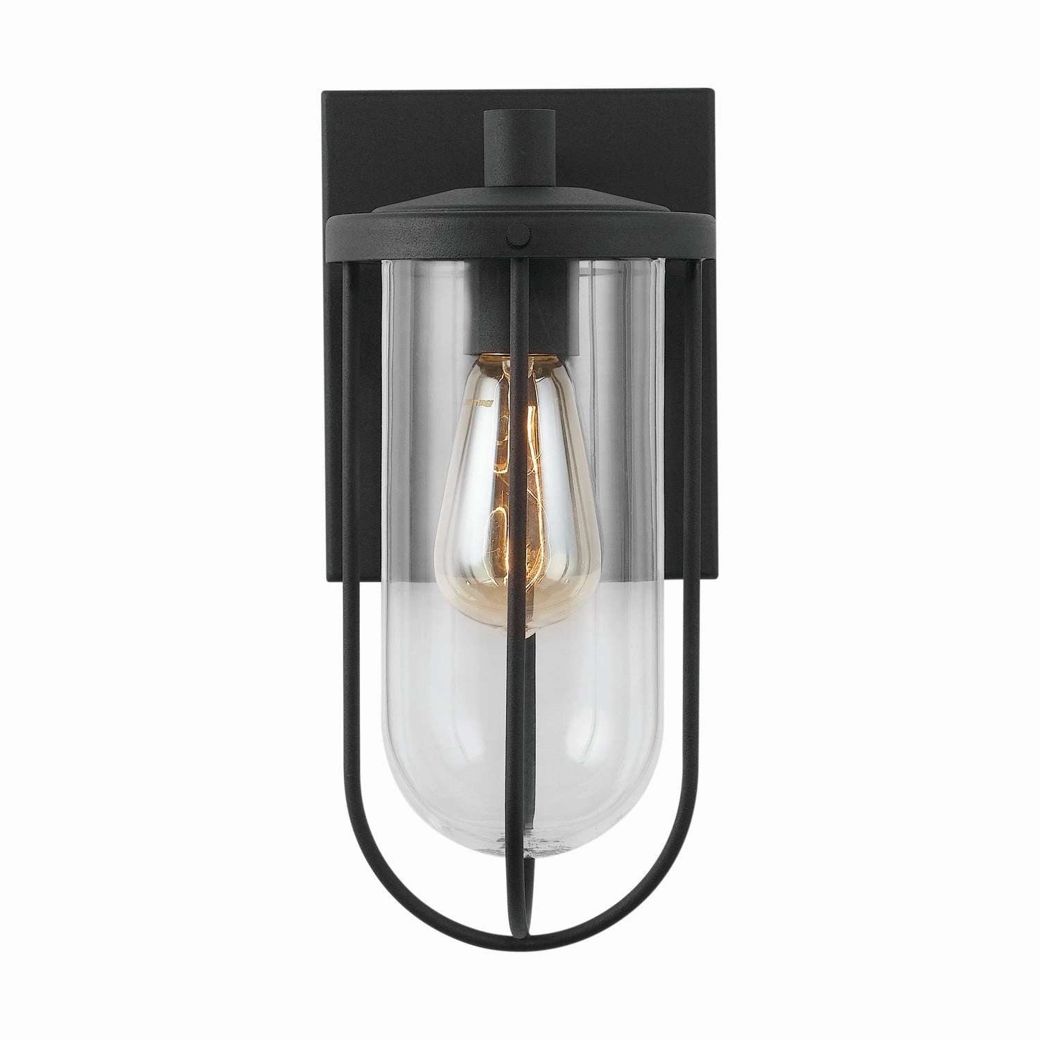 Corbin One Light Wall Mount Black