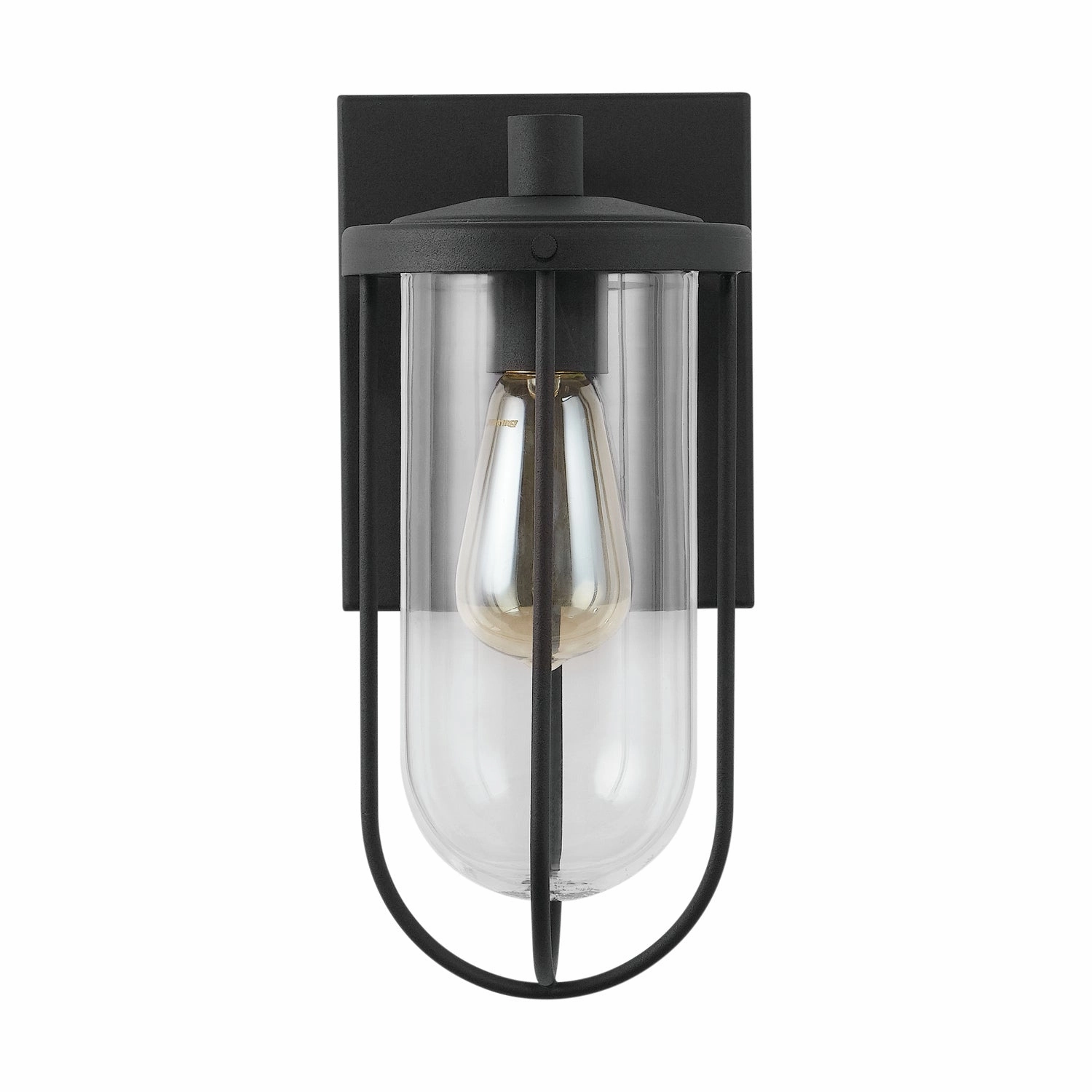 Corbin One Light Wall Mount Black