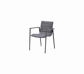 Core armchairoutdoor dining chair with armrests