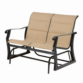 Cortland Padded Sling Double Glideraluminum alloy outdoor sofa set