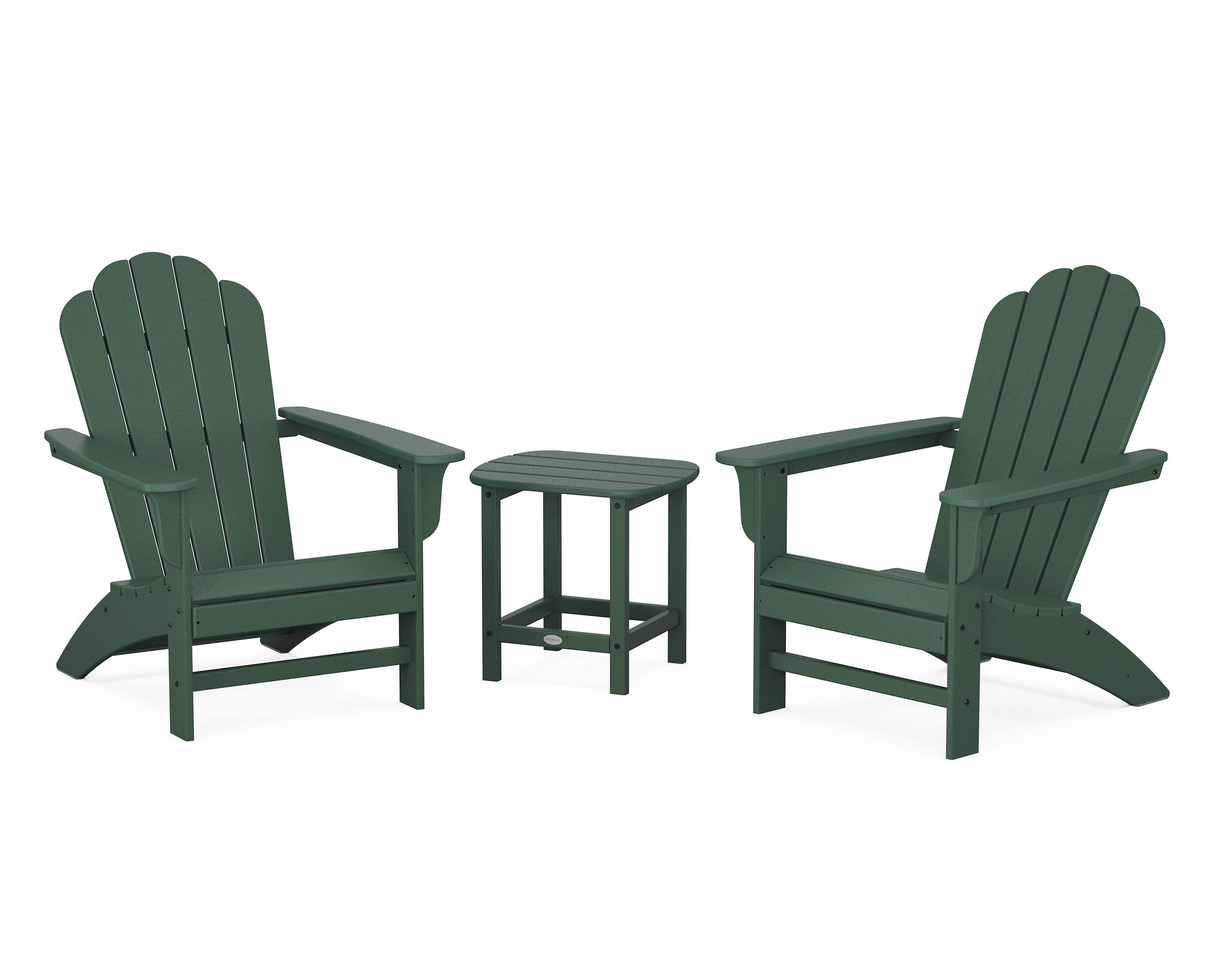 Cottage Adirondack Chair 3-Piece Set