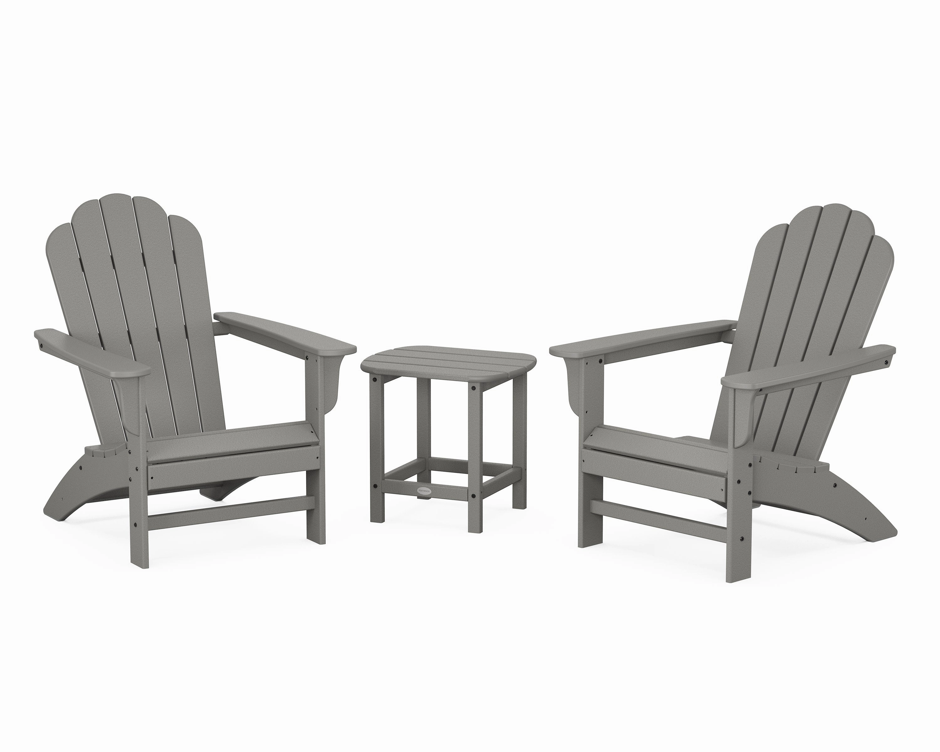 Cottage Adirondack Chair 3-Piece Setoutdoor patio dining furniture set