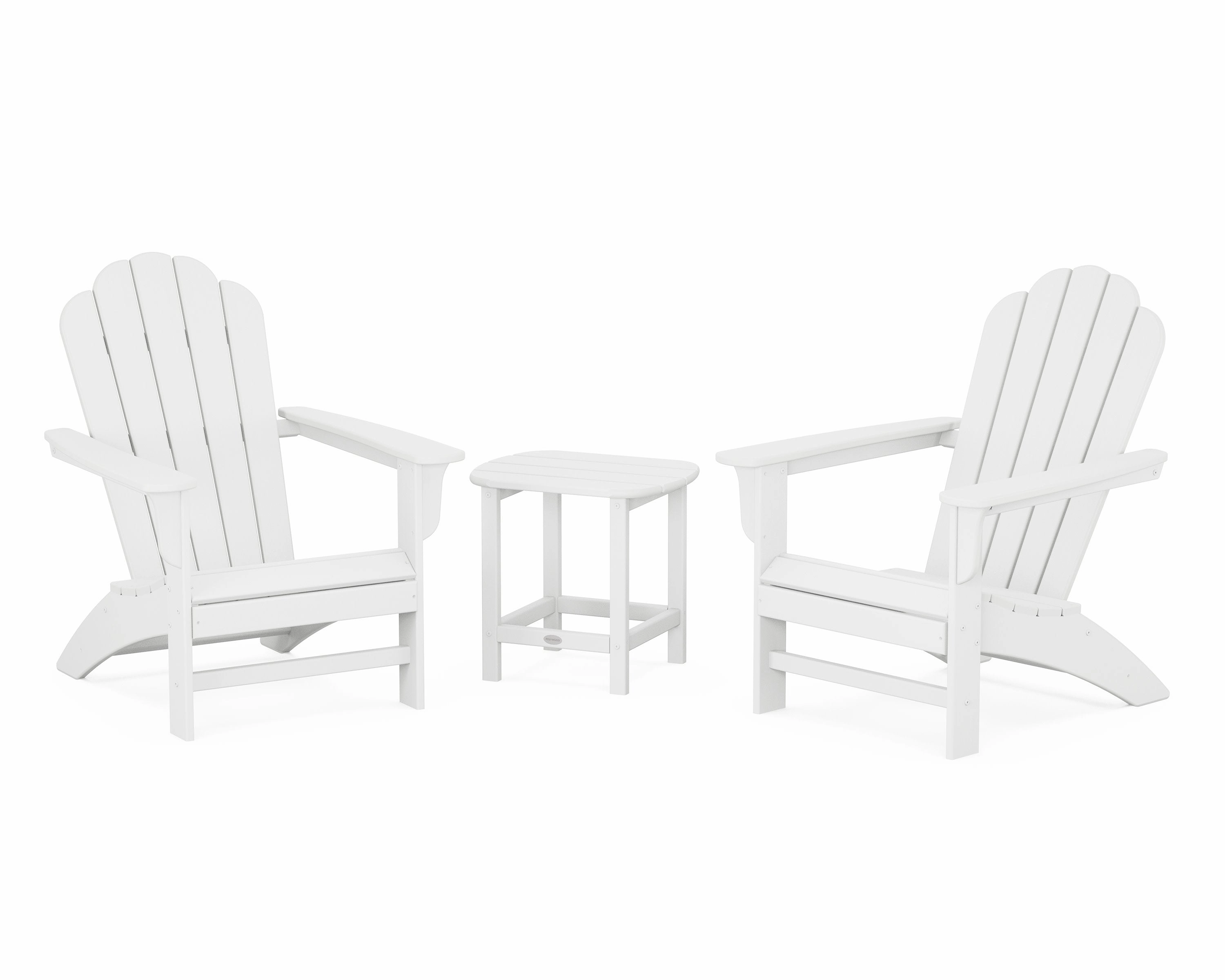 Cottage Adirondack Chair 3-Piece Set