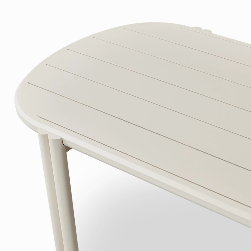 Cove Aluminum Extension Dining Table
