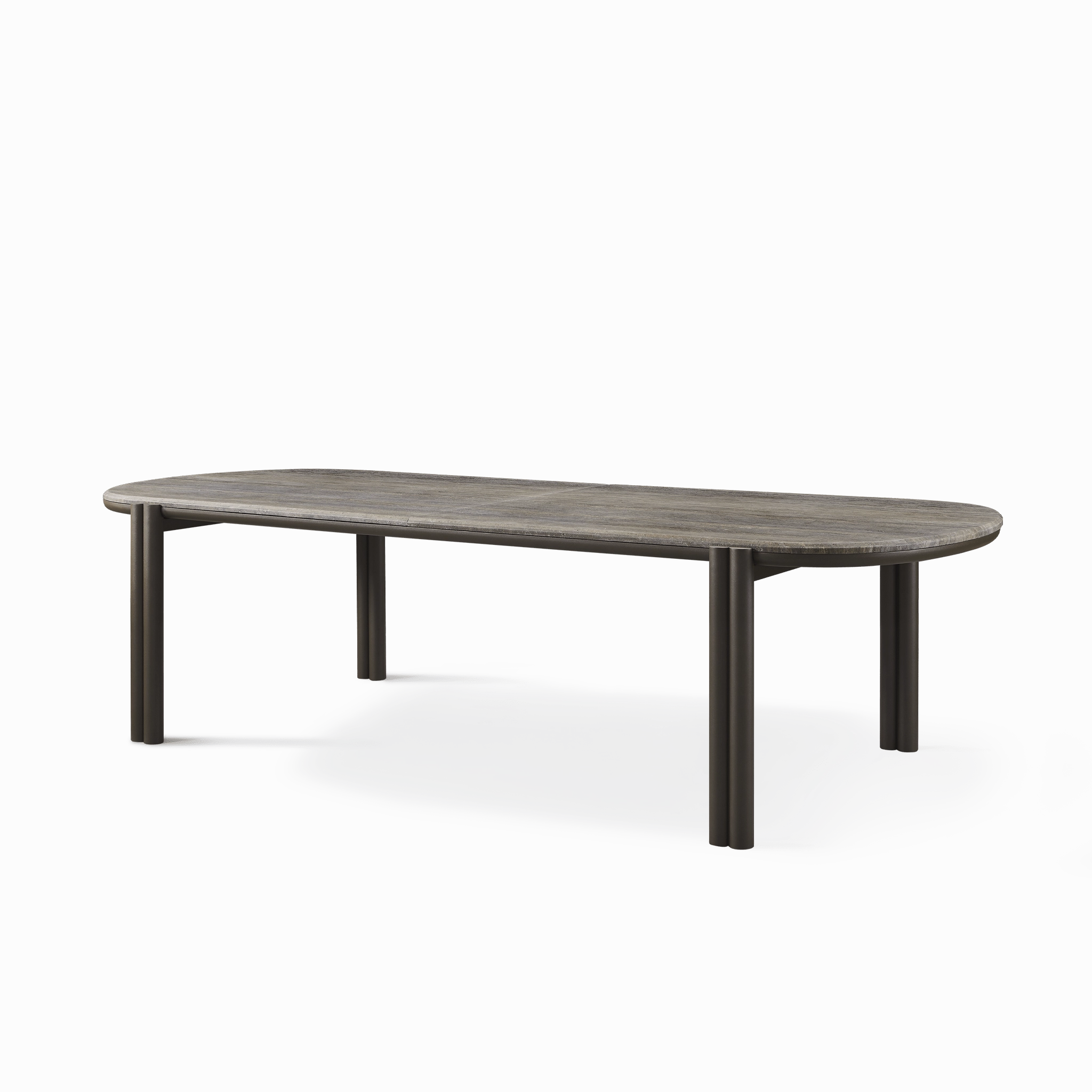 Cove Aluminum Pill Dining Table